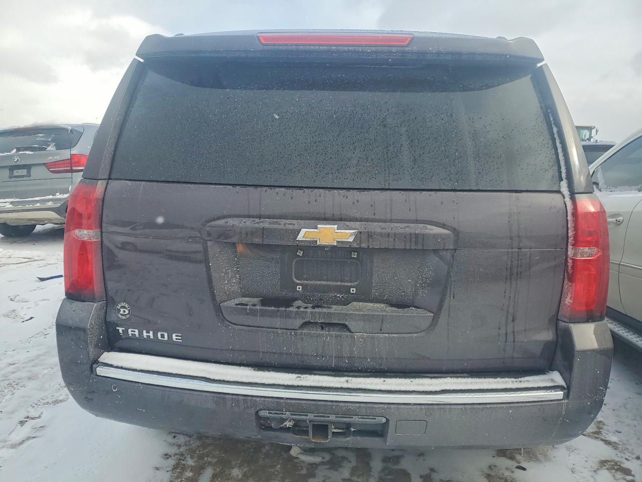 2015 Chevrolet Tahoe K1500 Ltz Gray vin: 1GNSKCKC3FR118034