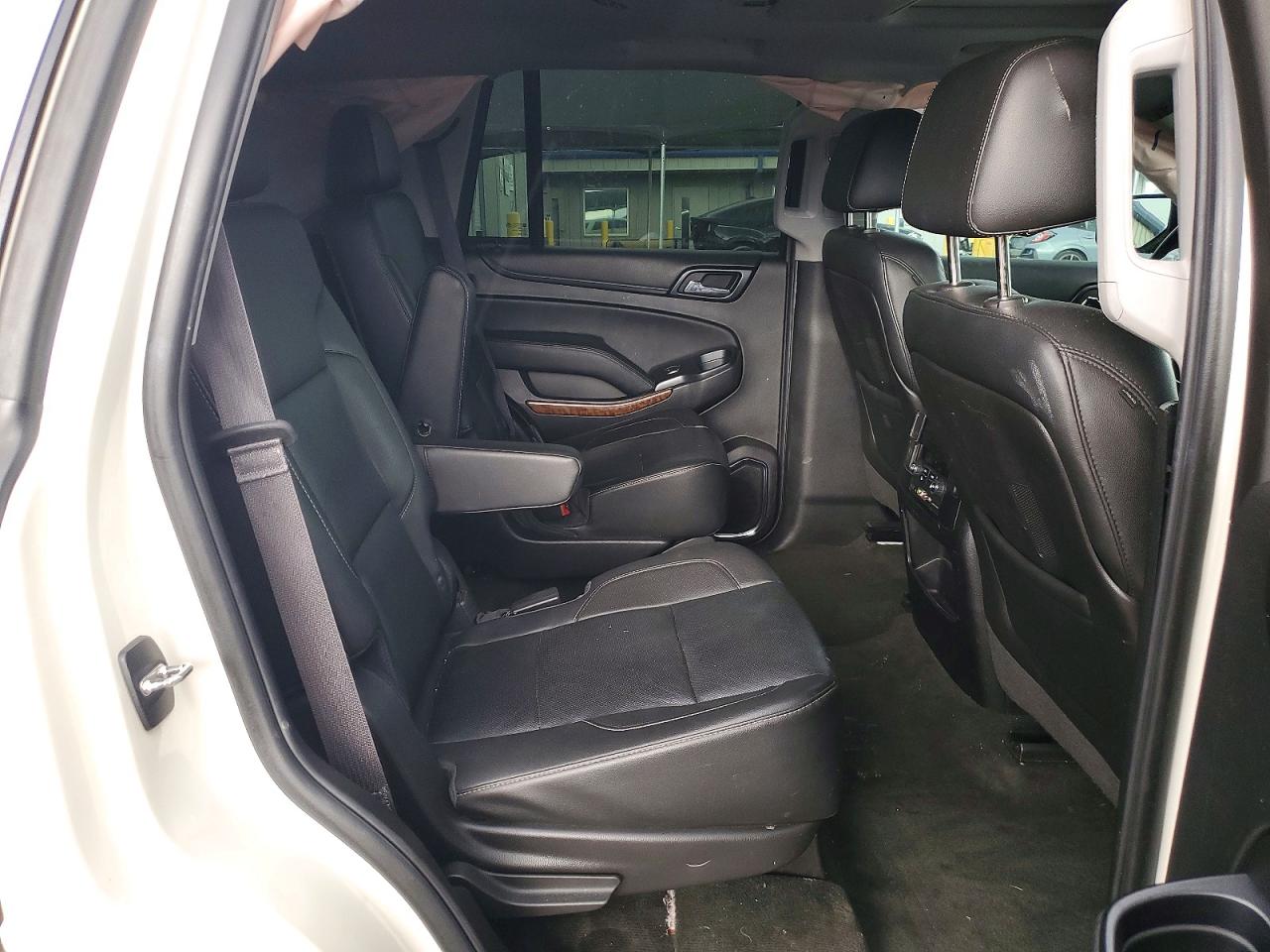2015 Chevrolet Tahoe K1500 Ltz White vin: 1GNSKCKC3FR146108