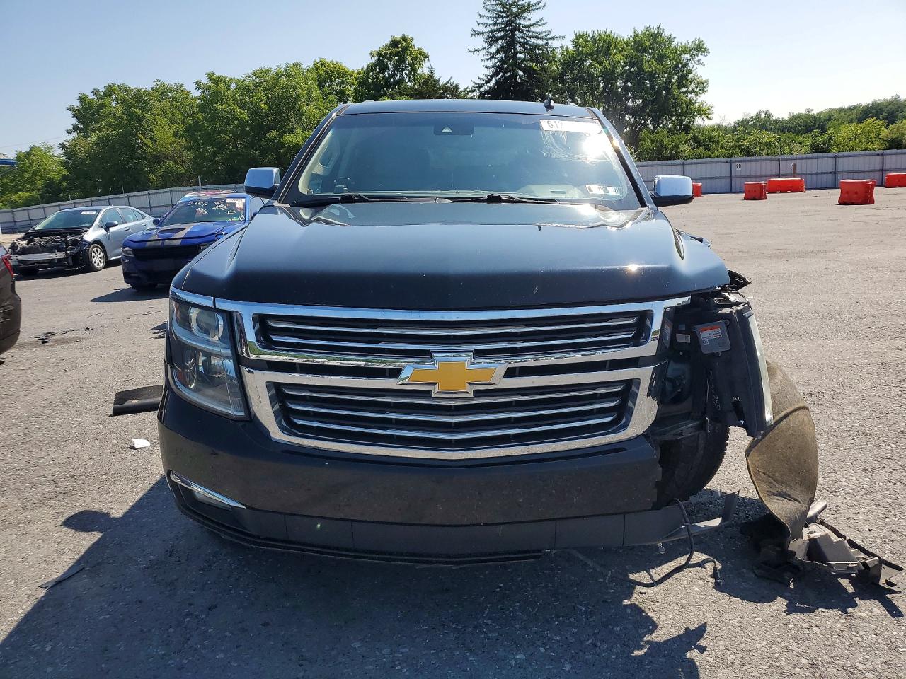 2015 Chevrolet Tahoe K1500 Ltz Black vin: 1GNSKCKC3FR161255