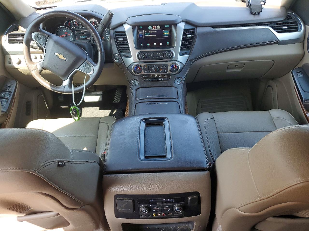2015 Chevrolet Tahoe K1500 Ltz Black vin: 1GNSKCKC3FR161255
