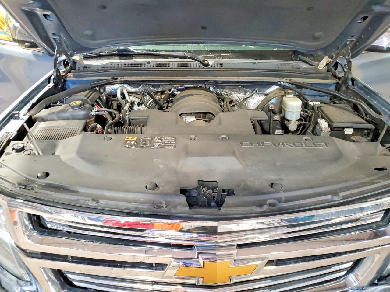 2015 Chevrolet Tahoe K1500 Ltz Gray vin: 1GNSKCKC3FR686655