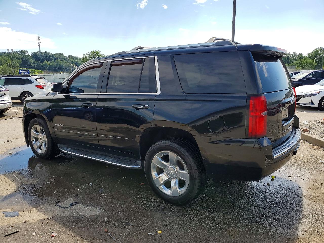 2015 Chevrolet Tahoe K1500 Ltz Black vin: 1GNSKCKC3FR733408