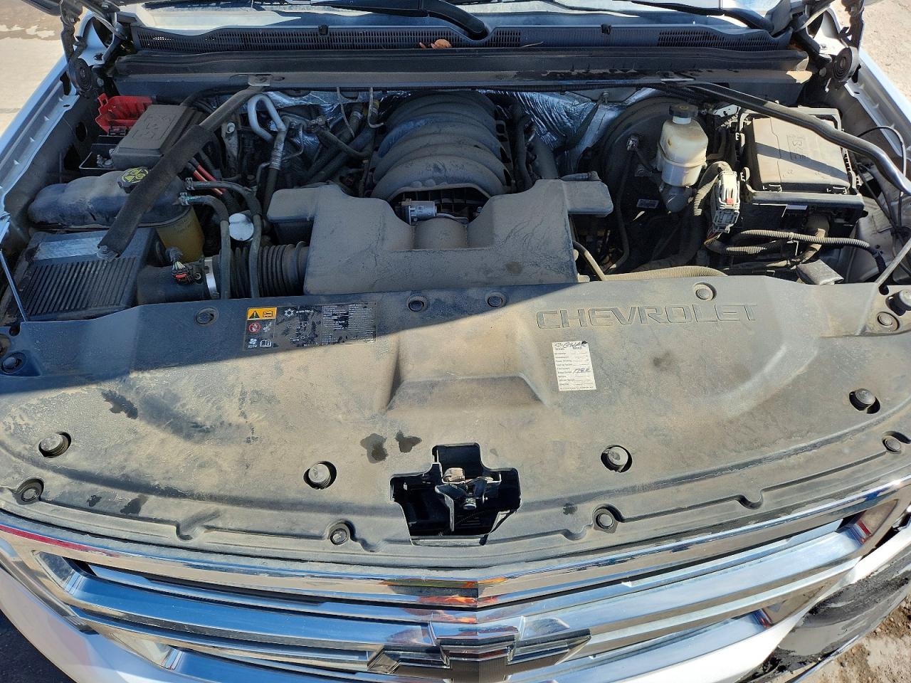 2015 Chevrolet Tahoe K1500 Ltz Серебряный vin: 1GNSKCKC4FR178758