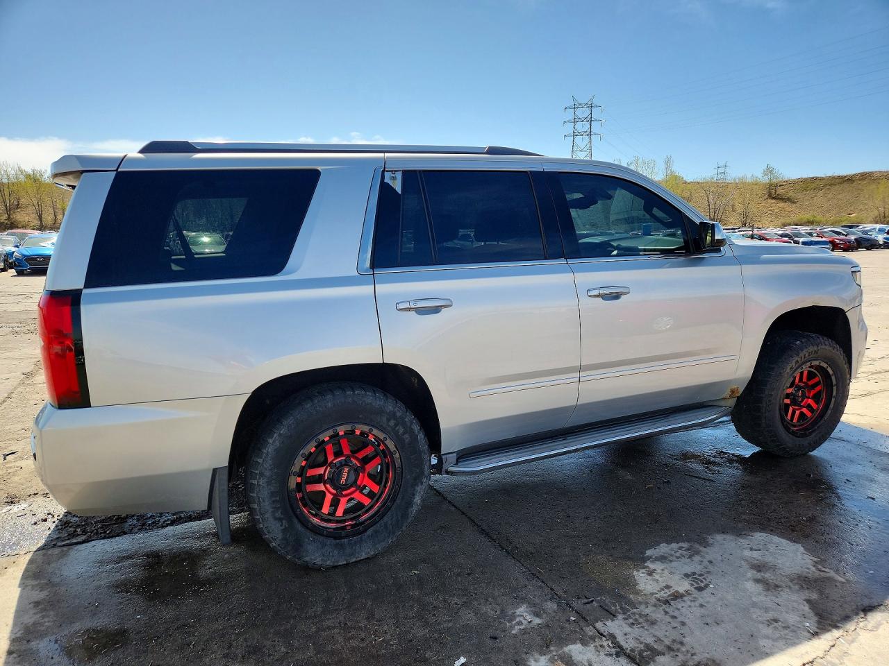 2015 Chevrolet Tahoe K1500 Ltz Серебряный vin: 1GNSKCKC4FR178758
