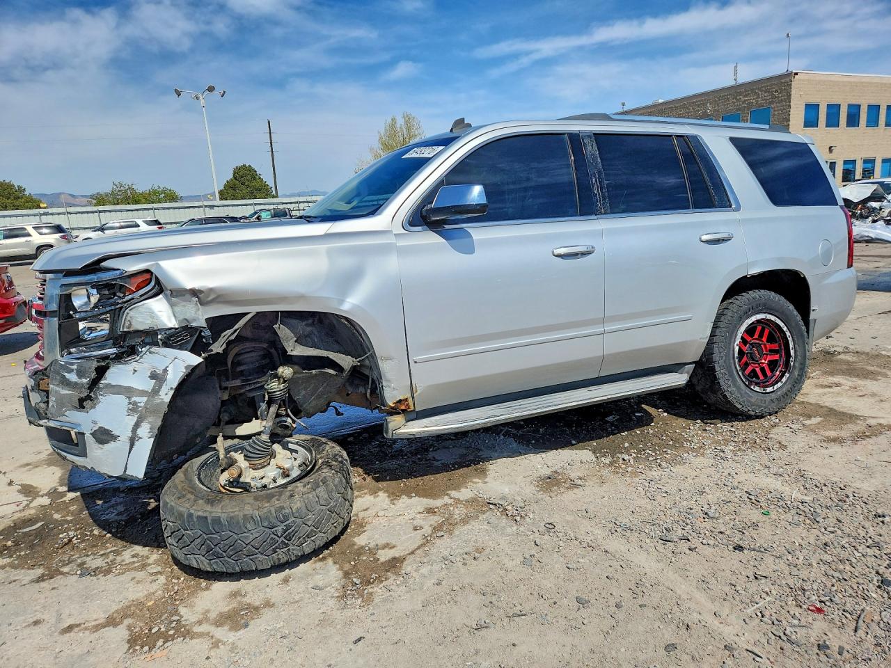 2015 Chevrolet Tahoe K1500 Ltz Серебряный vin: 1GNSKCKC4FR178758