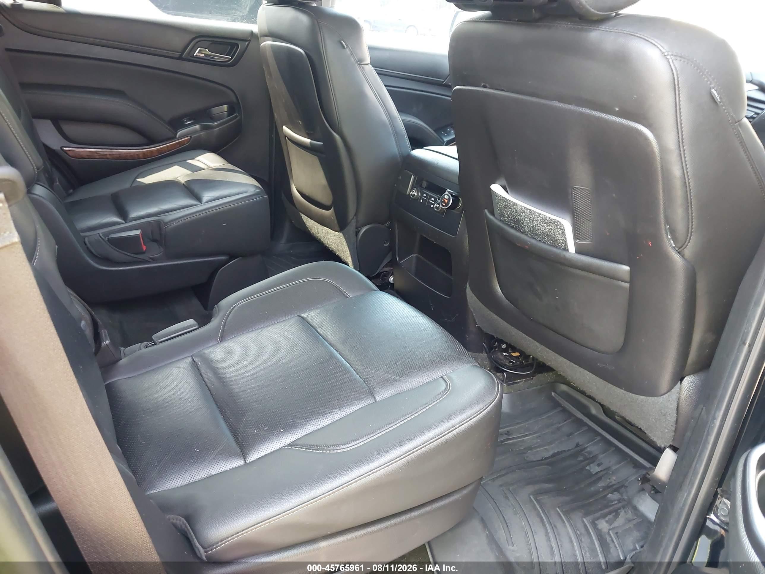 2015 Chevrolet Tahoe Ltz Black vin: 1GNSKCKC4FR243561