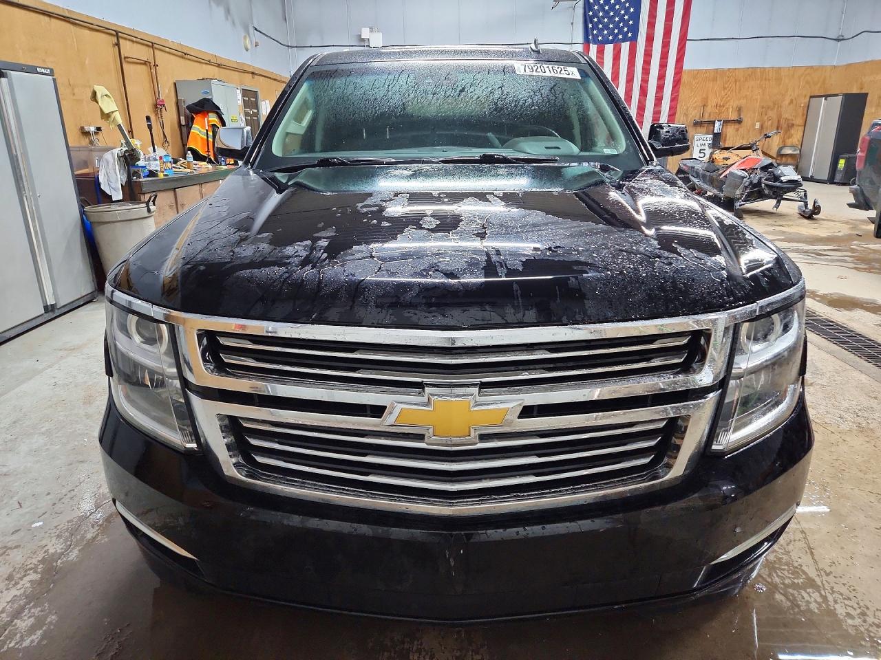 2015 Chevrolet Tahoe K1500 Ltz Black vin: 1GNSKCKC5FR103227