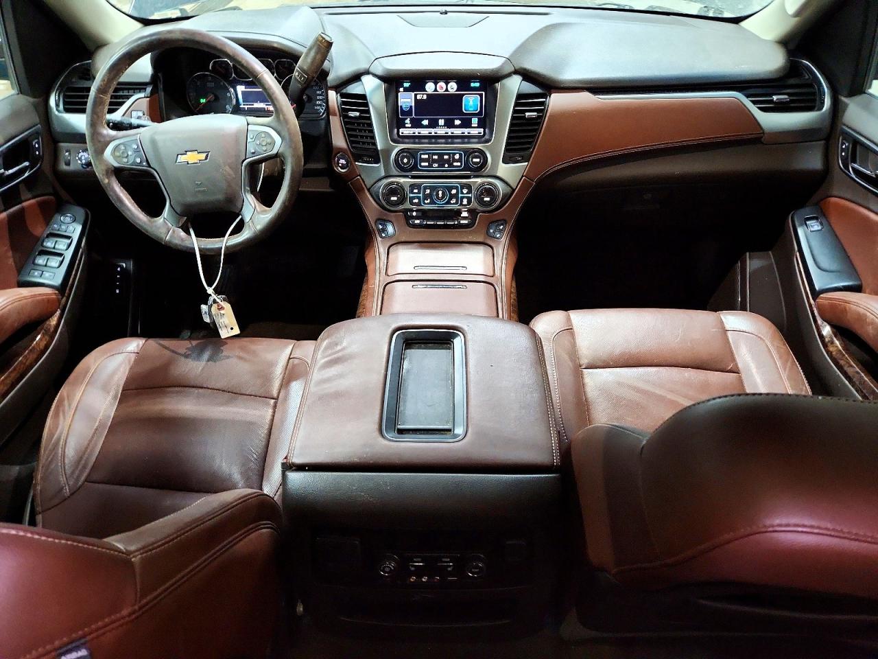 2015 Chevrolet Tahoe K1500 Ltz Black vin: 1GNSKCKC5FR103227