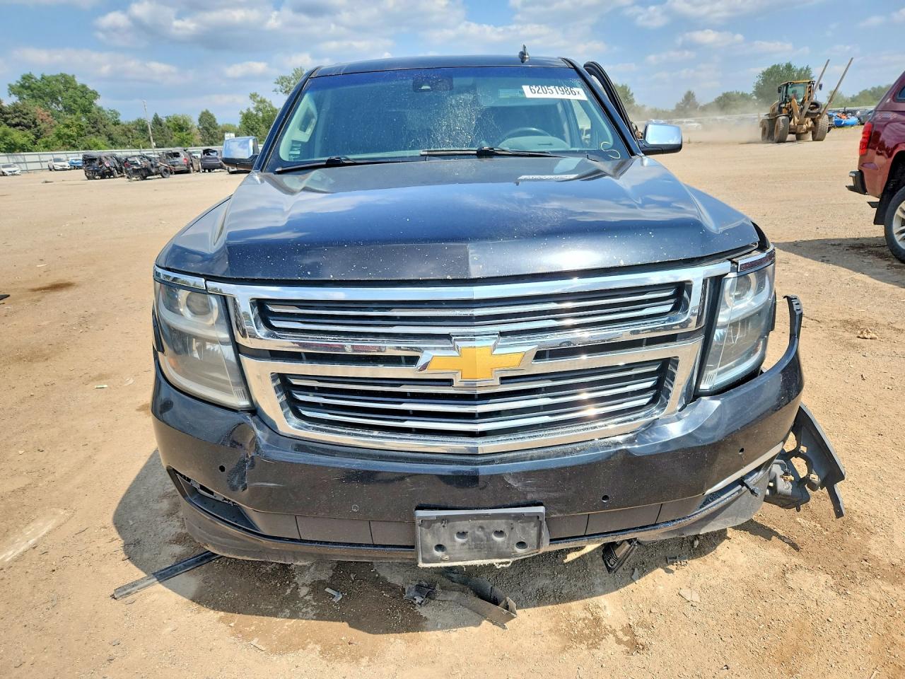 2015 Chevrolet Tahoe K1500 Ltz Black vin: 1GNSKCKC5FR104040