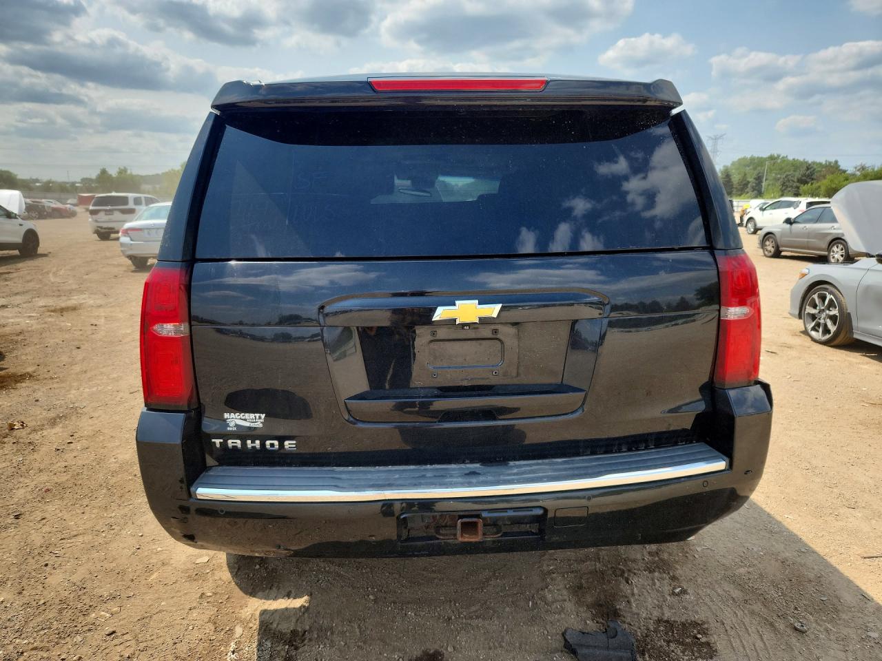 2015 Chevrolet Tahoe K1500 Ltz Black vin: 1GNSKCKC5FR104040