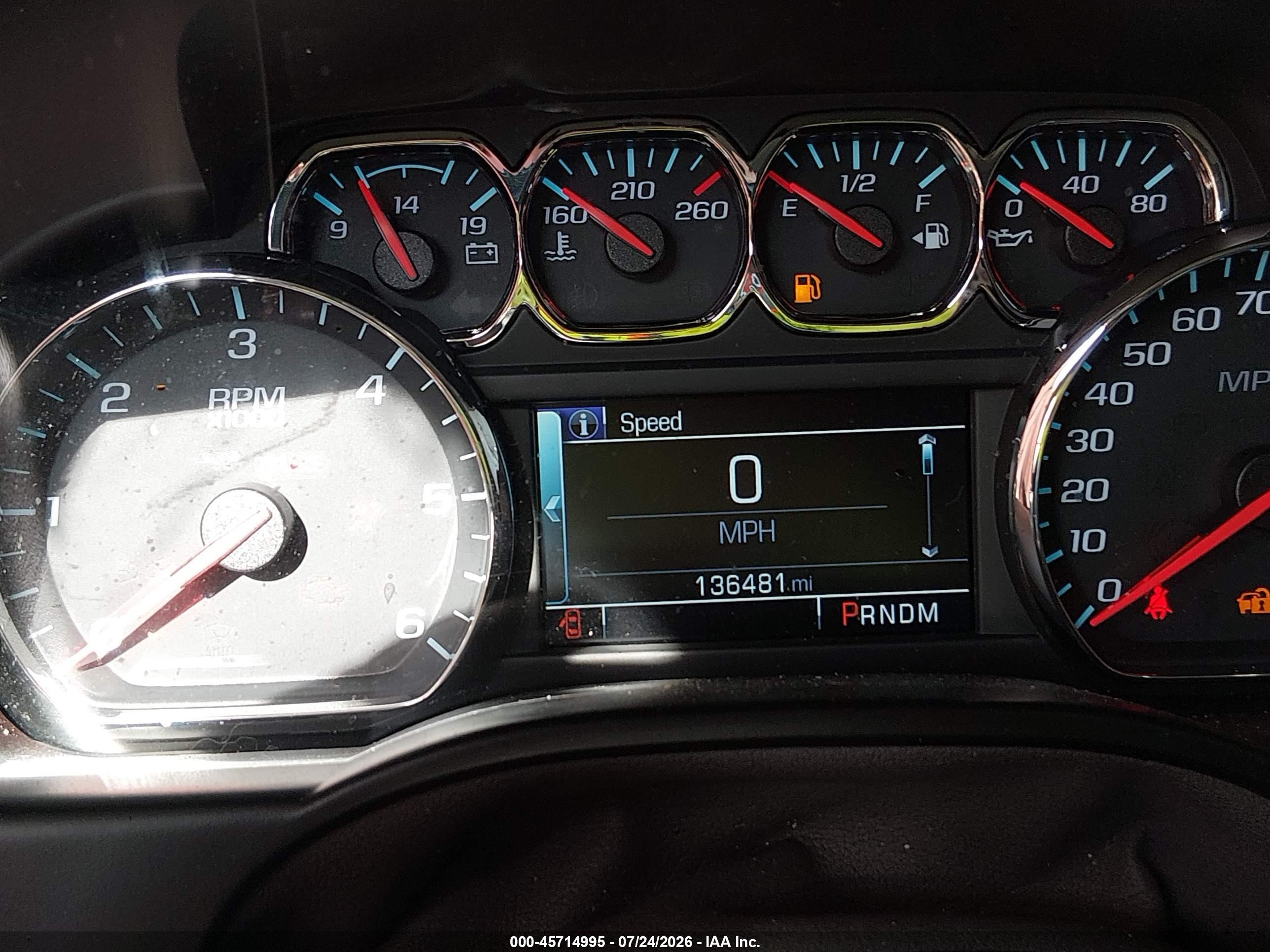2015 Chevrolet Tahoe Ltz White vin: 1GNSKCKC5FR105012