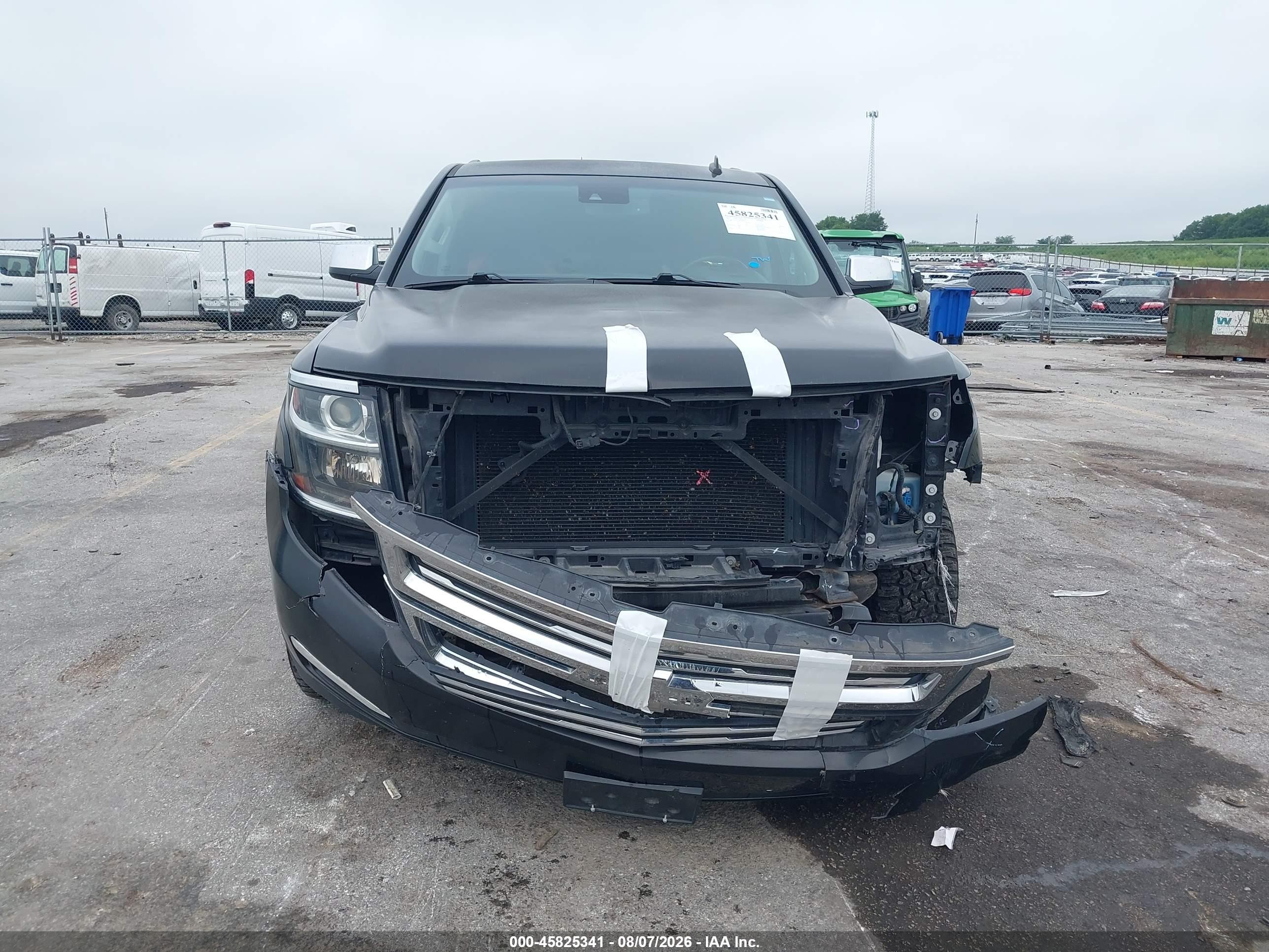 2015 Chevrolet Tahoe Ltz Black vin: 1GNSKCKC5FR133814