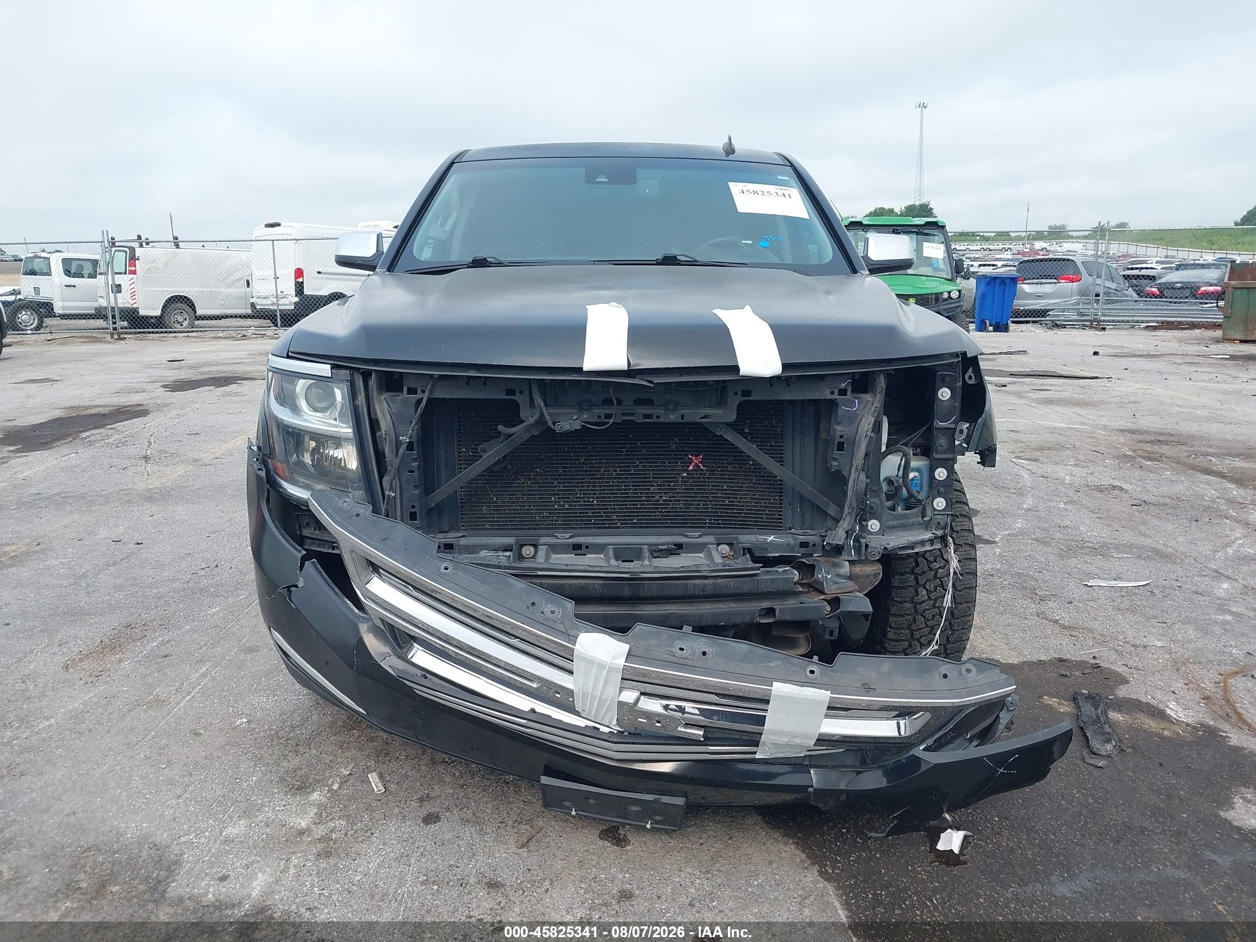 2015 Chevrolet Tahoe Ltz Black vin: 1GNSKCKC5FR133814