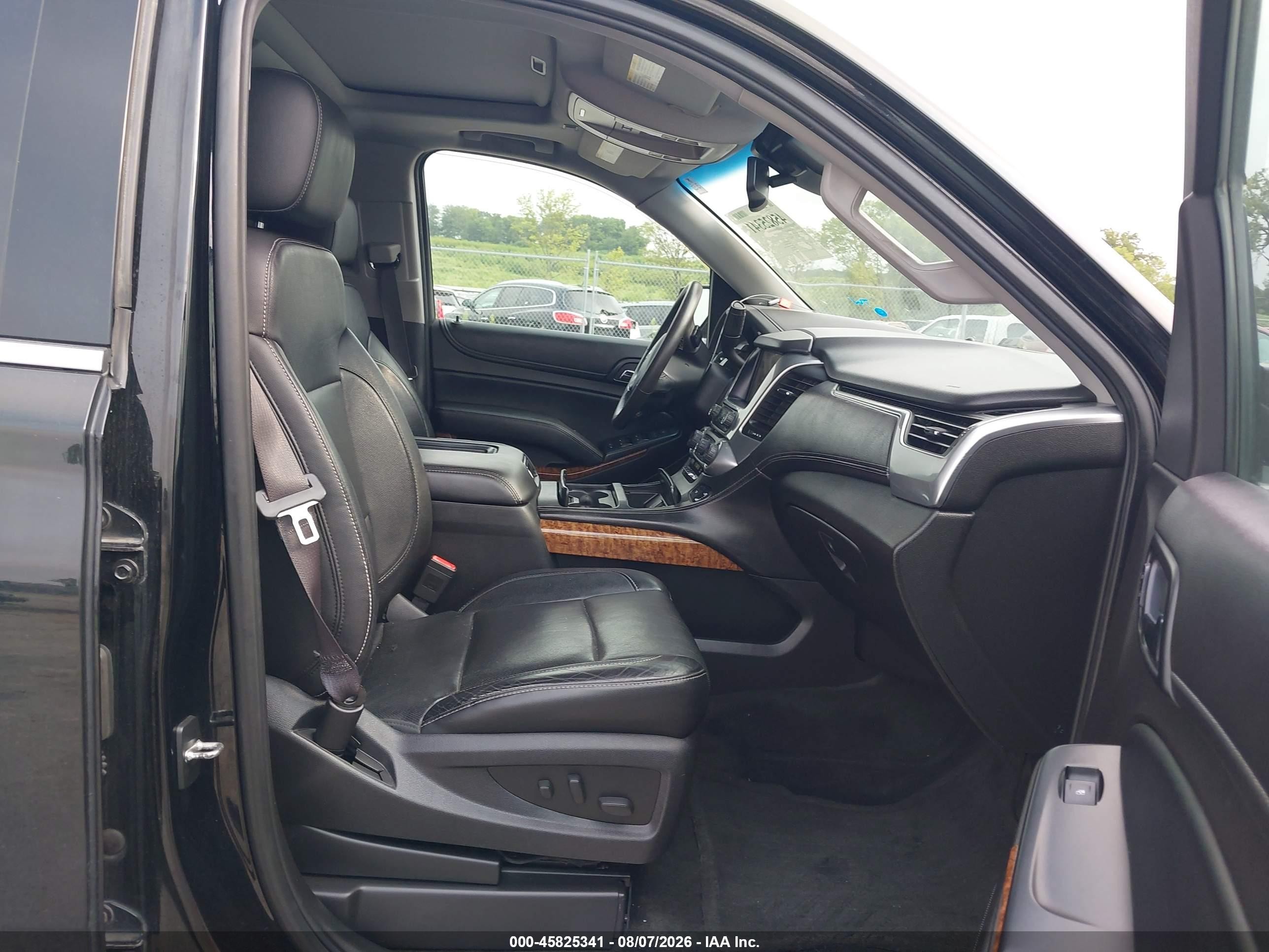2015 Chevrolet Tahoe Ltz Black vin: 1GNSKCKC5FR133814