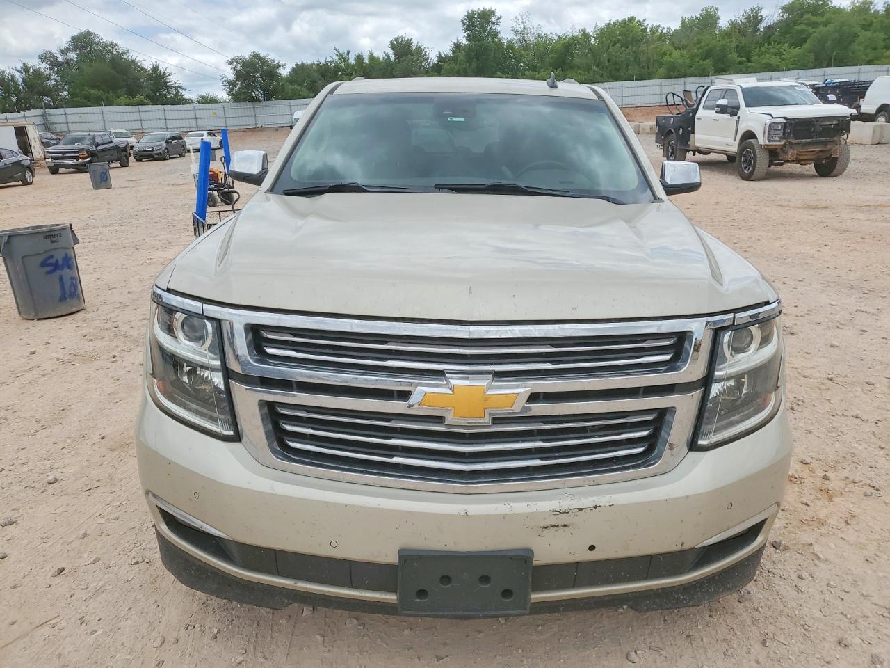2015 Chevrolet Tahoe K1500 Ltz Beige vin: 1GNSKCKC5FR275581