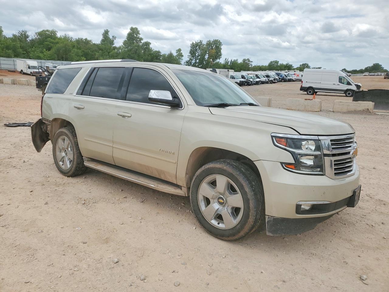 2015 Chevrolet Tahoe K1500 Ltz Beige vin: 1GNSKCKC5FR275581