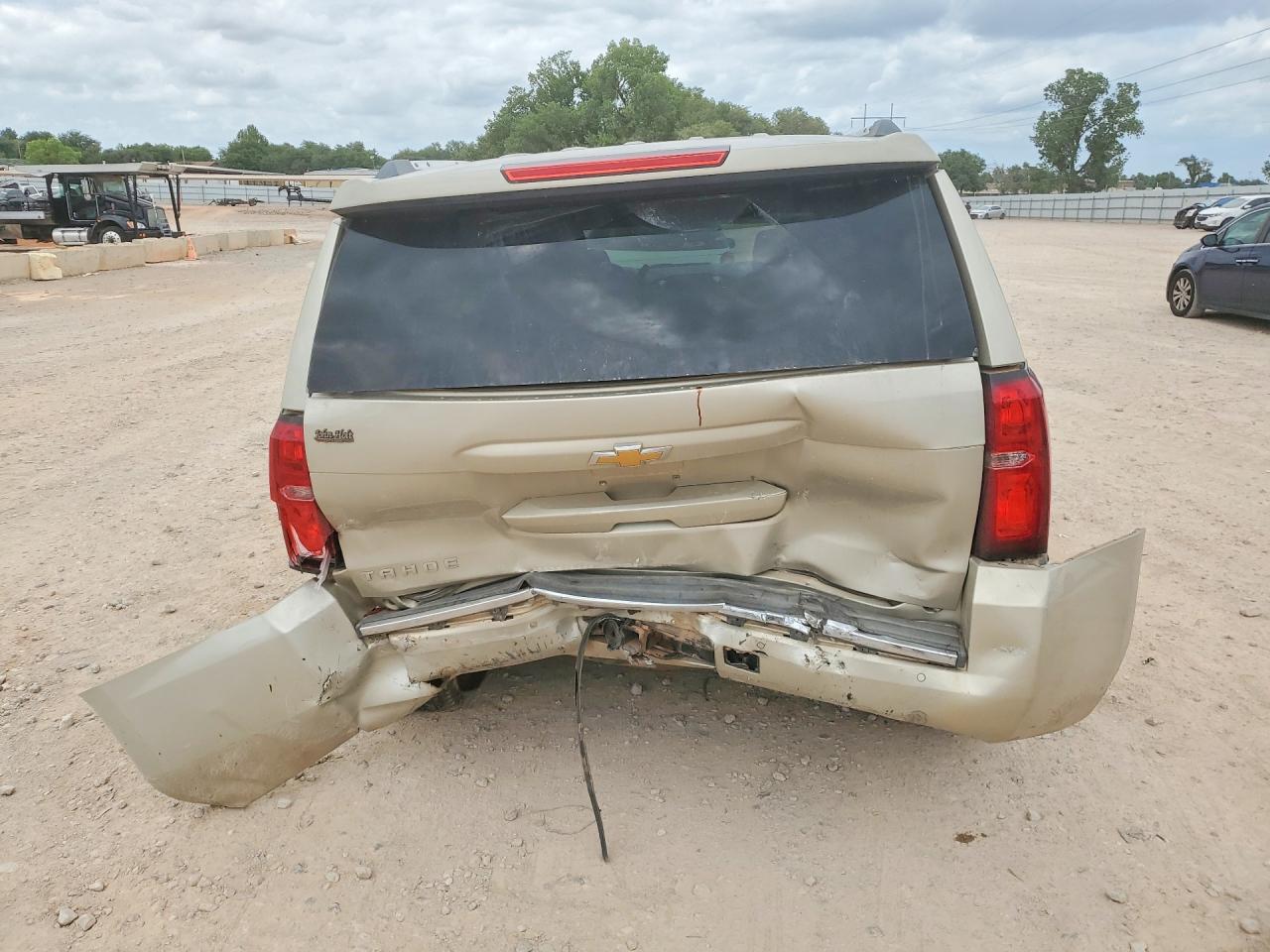 2015 Chevrolet Tahoe K1500 Ltz Beige vin: 1GNSKCKC5FR275581