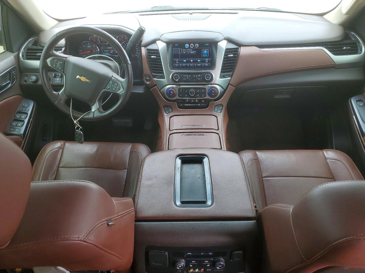 2015 Chevrolet Tahoe K1500 Ltz Beige vin: 1GNSKCKC5FR275581