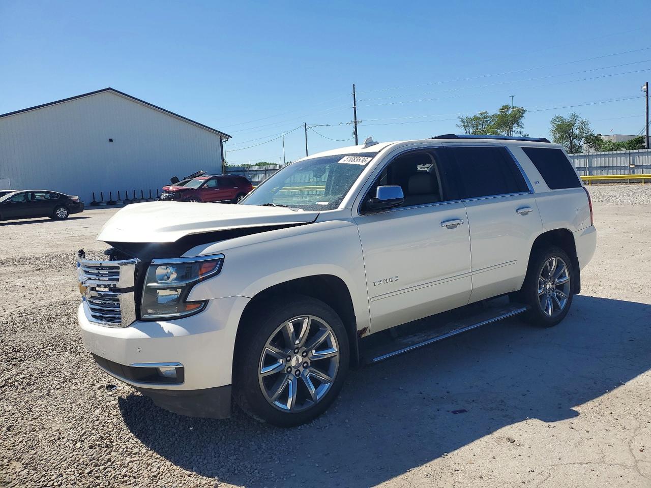 2015 Chevrolet Tahoe K1500 Ltz Beige vin: 1GNSKCKC5FR517561