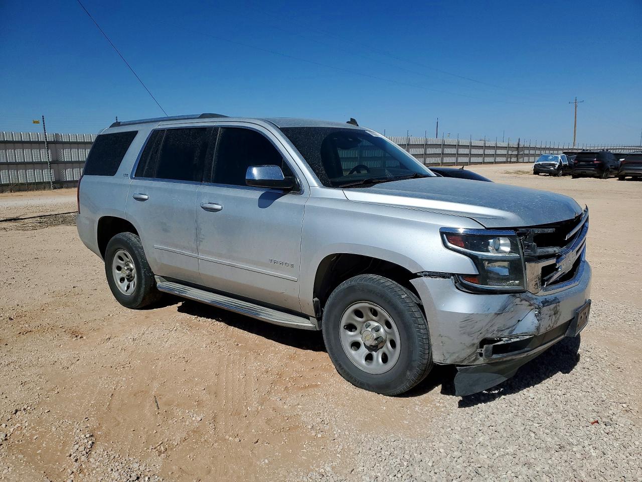 2015 Chevrolet Tahoe K1500 Ltz Silver vin: 1GNSKCKC6FR144871