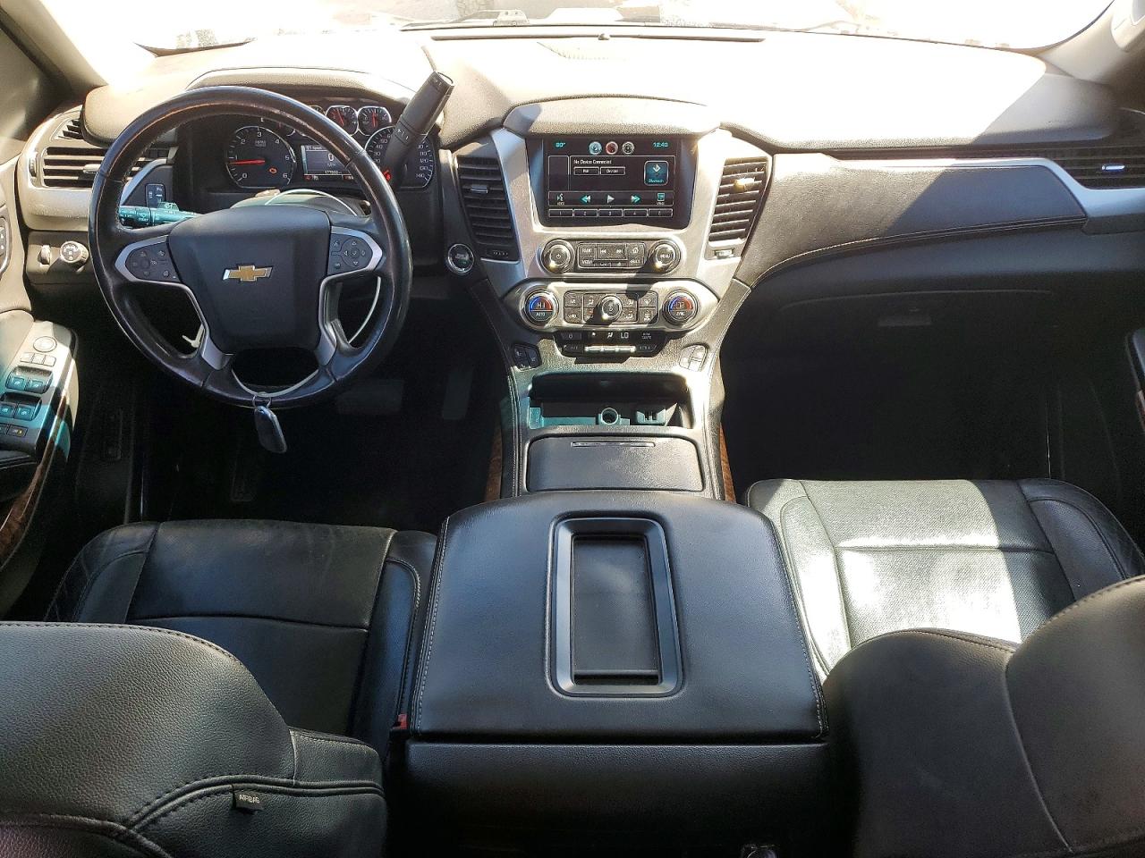 2015 Chevrolet Tahoe K1500 Ltz Silver vin: 1GNSKCKC6FR144871