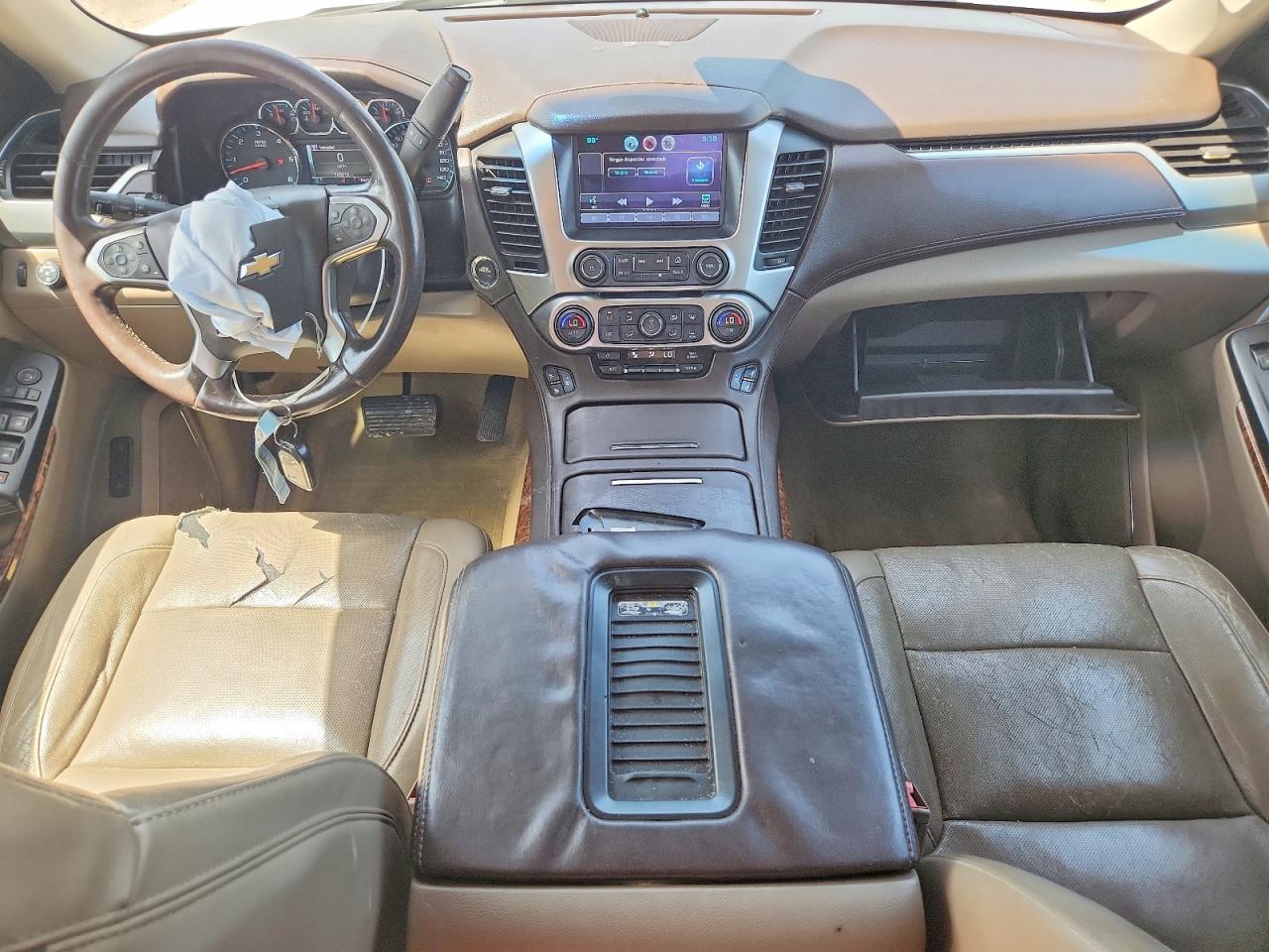 2015 Chevrolet Tahoe K1500 Ltz Белый vin: 1GNSKCKC6FR636428