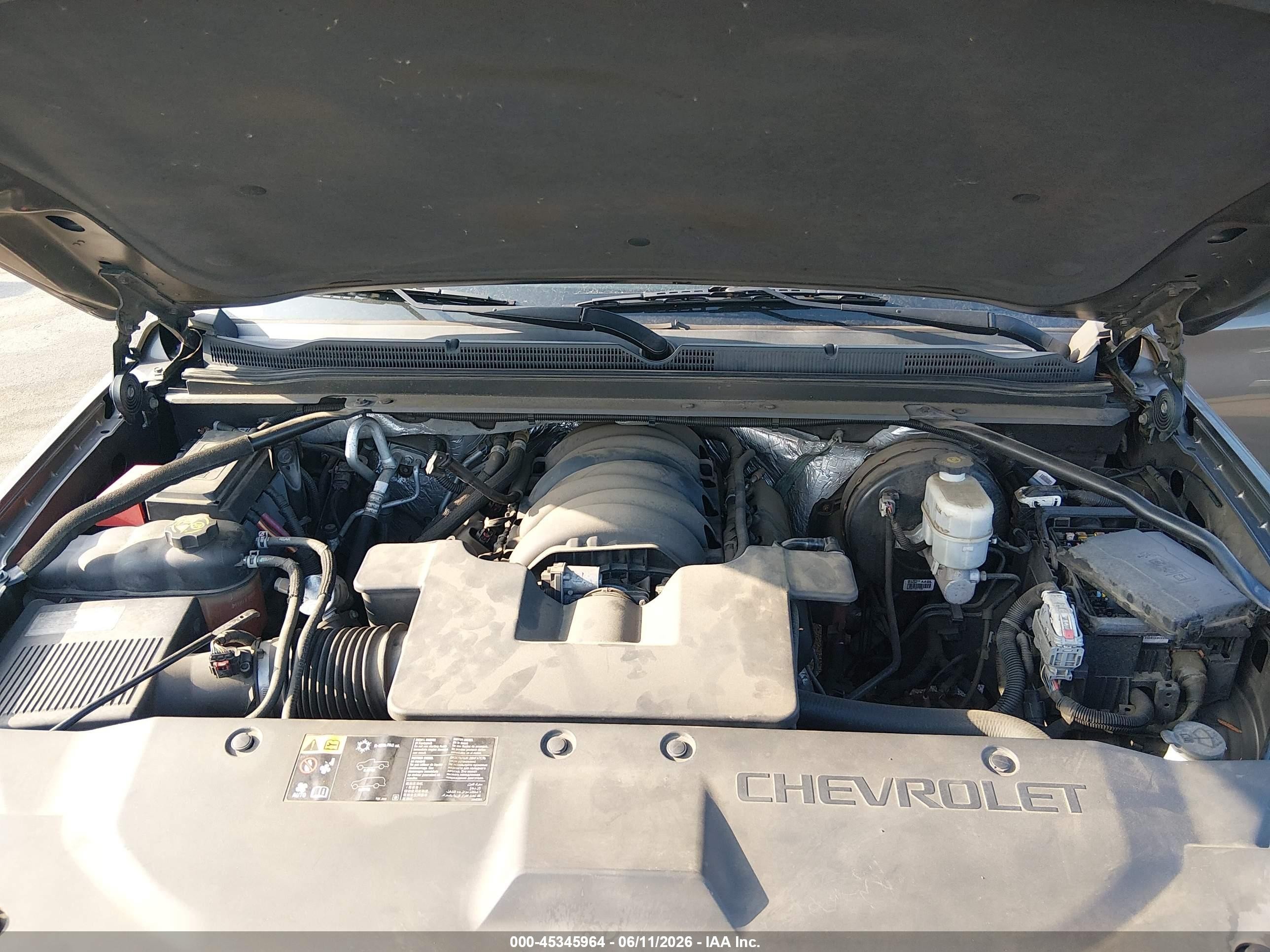 2015 Chevrolet Tahoe Ltz Gray vin: 1GNSKCKC6FR673883