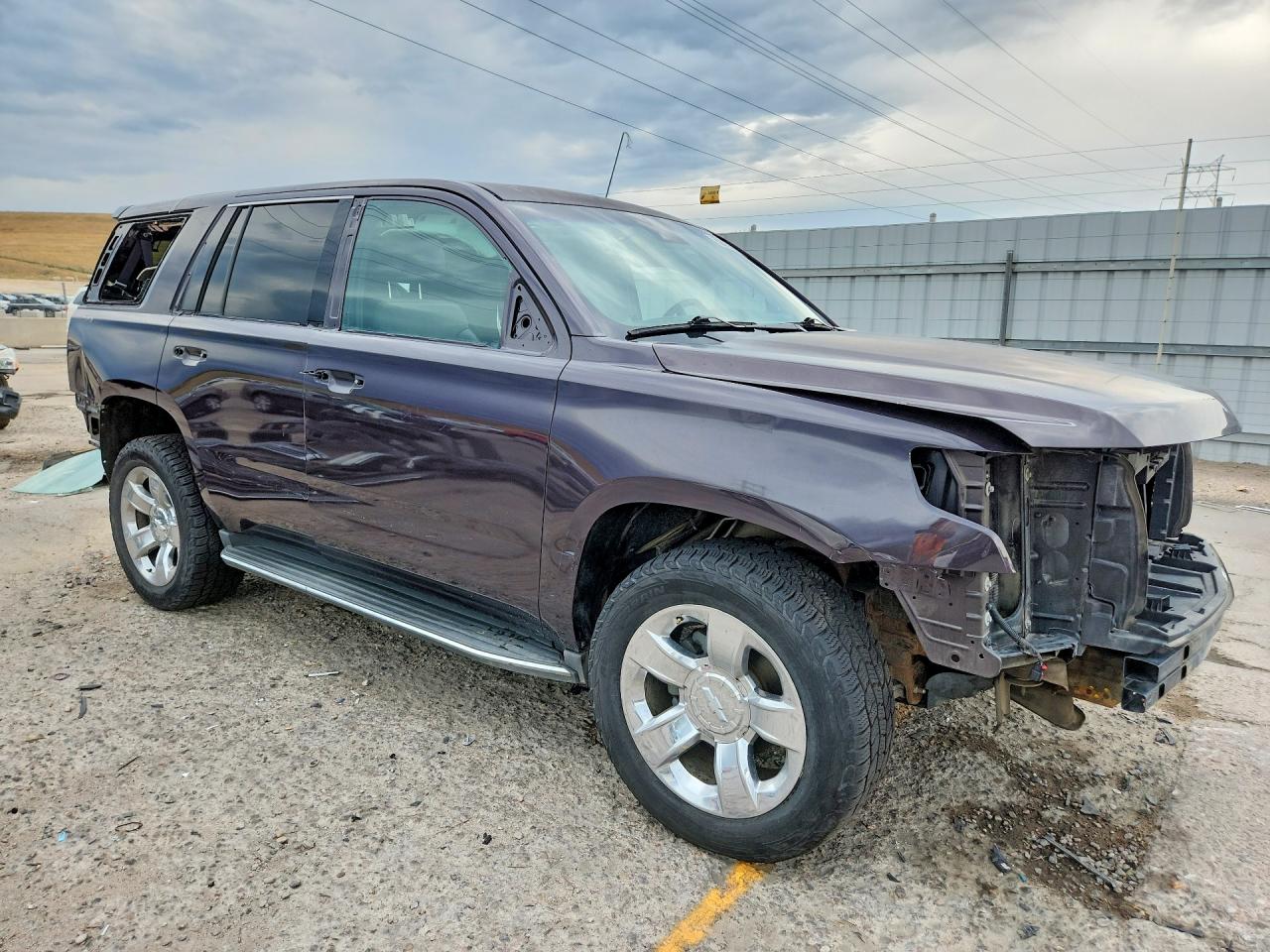 2015 Chevrolet Tahoe K1500 Ltz Maroon vin: 1GNSKCKC7FR124502