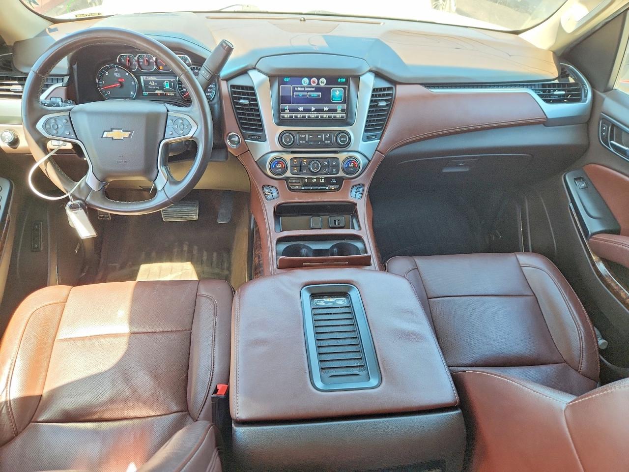 2015 Chevrolet Tahoe K1500 Ltz Белый vin: 1GNSKCKC7FR538122