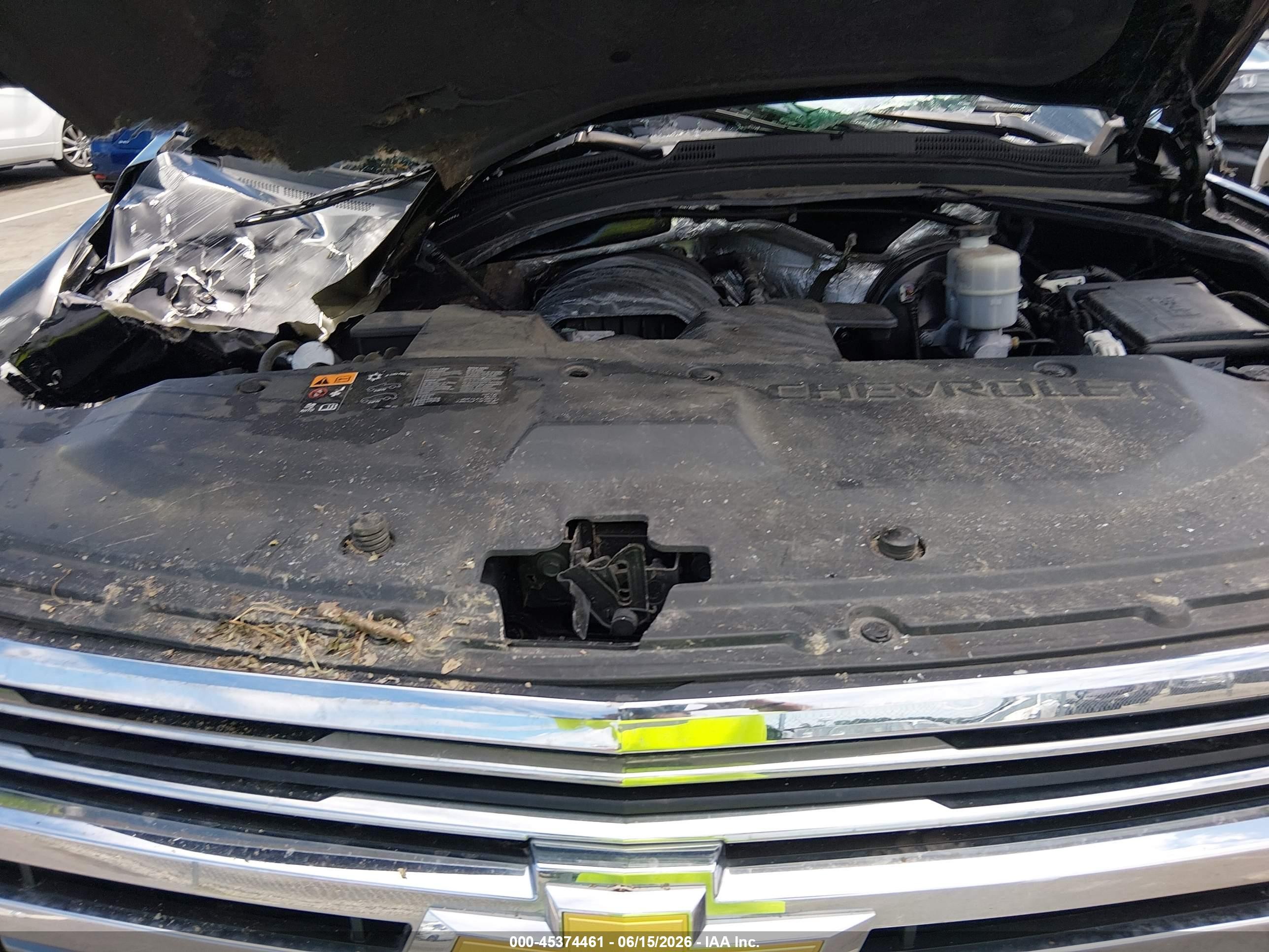 2015 Chevrolet Tahoe Ltz Black vin: 1GNSKCKC7FR683161