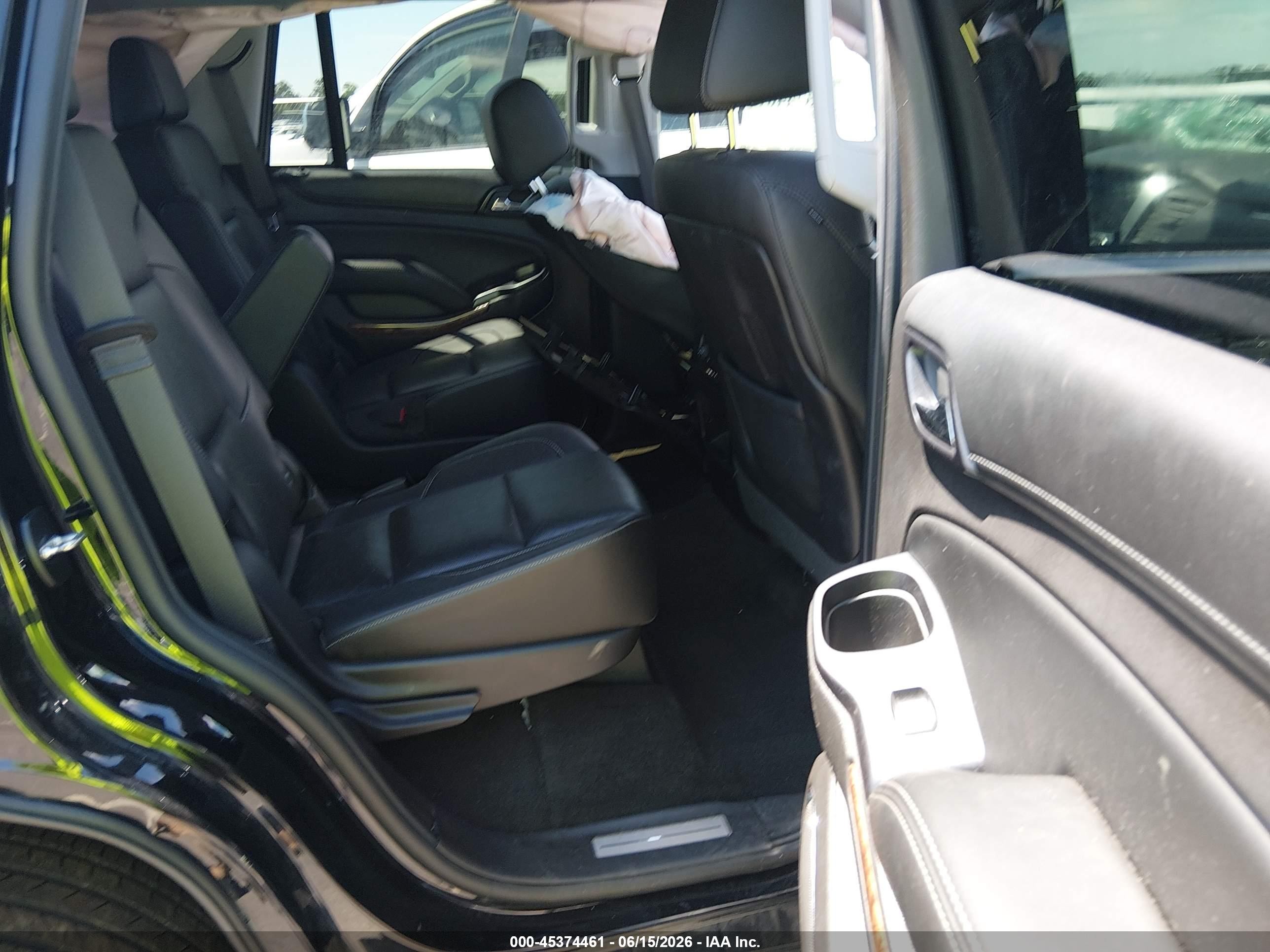2015 Chevrolet Tahoe Ltz Black vin: 1GNSKCKC7FR683161