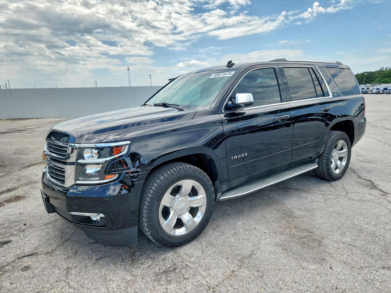 2015 Chevrolet Tahoe K1500 Ltz Black vin: 1GNSKCKC8FR103321