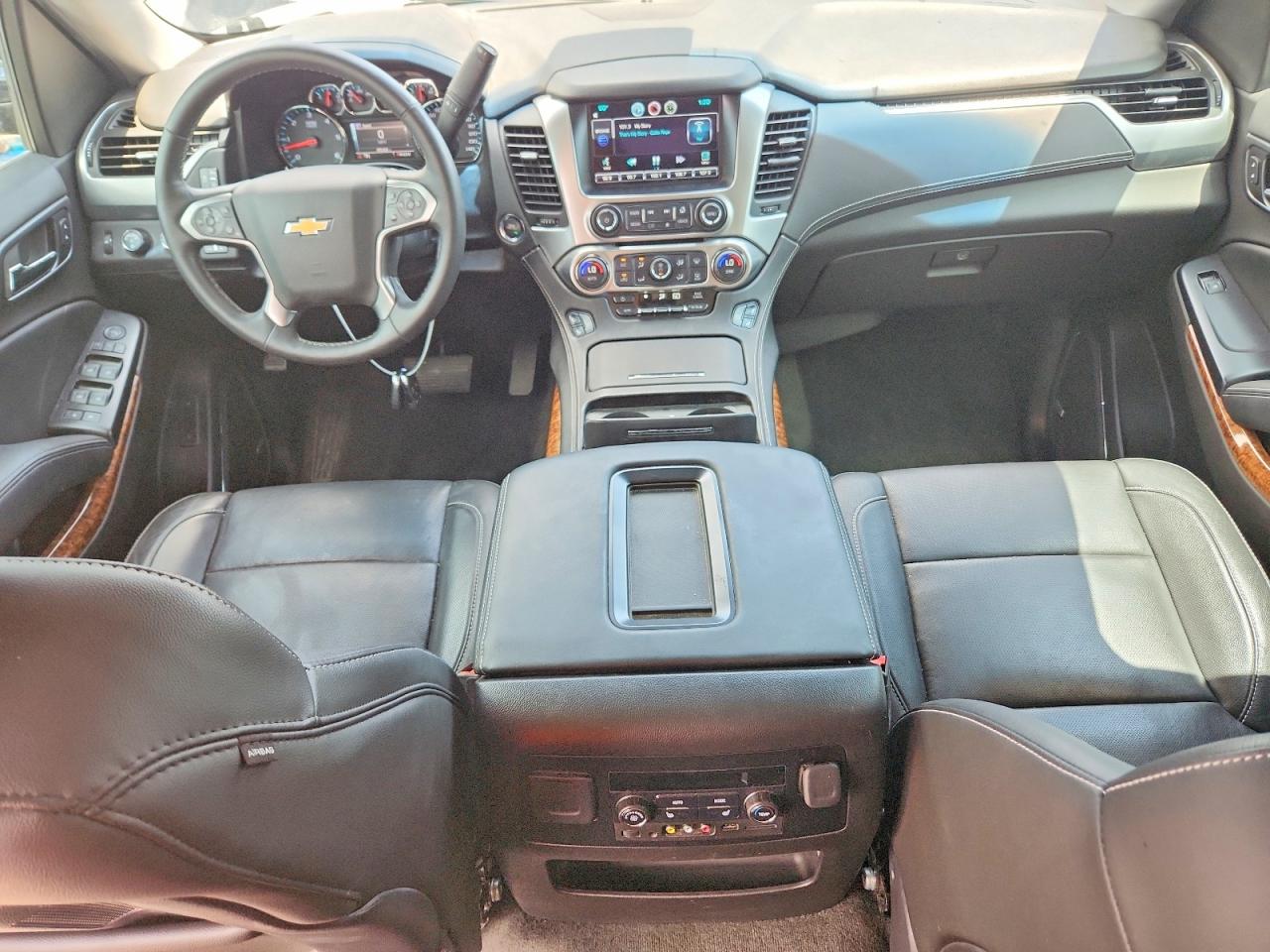 2015 Chevrolet Tahoe K1500 Ltz Black vin: 1GNSKCKC8FR103321