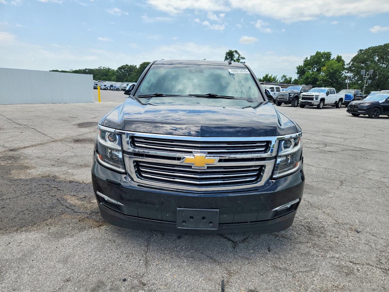 2015 Chevrolet Tahoe K1500 Ltz Black vin: 1GNSKCKC8FR103321