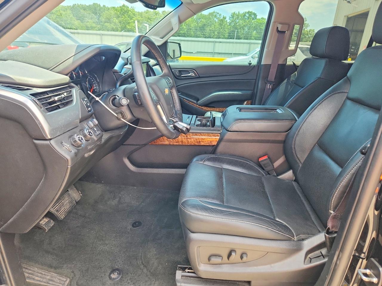 2015 Chevrolet Tahoe K1500 Ltz Black vin: 1GNSKCKC8FR103321