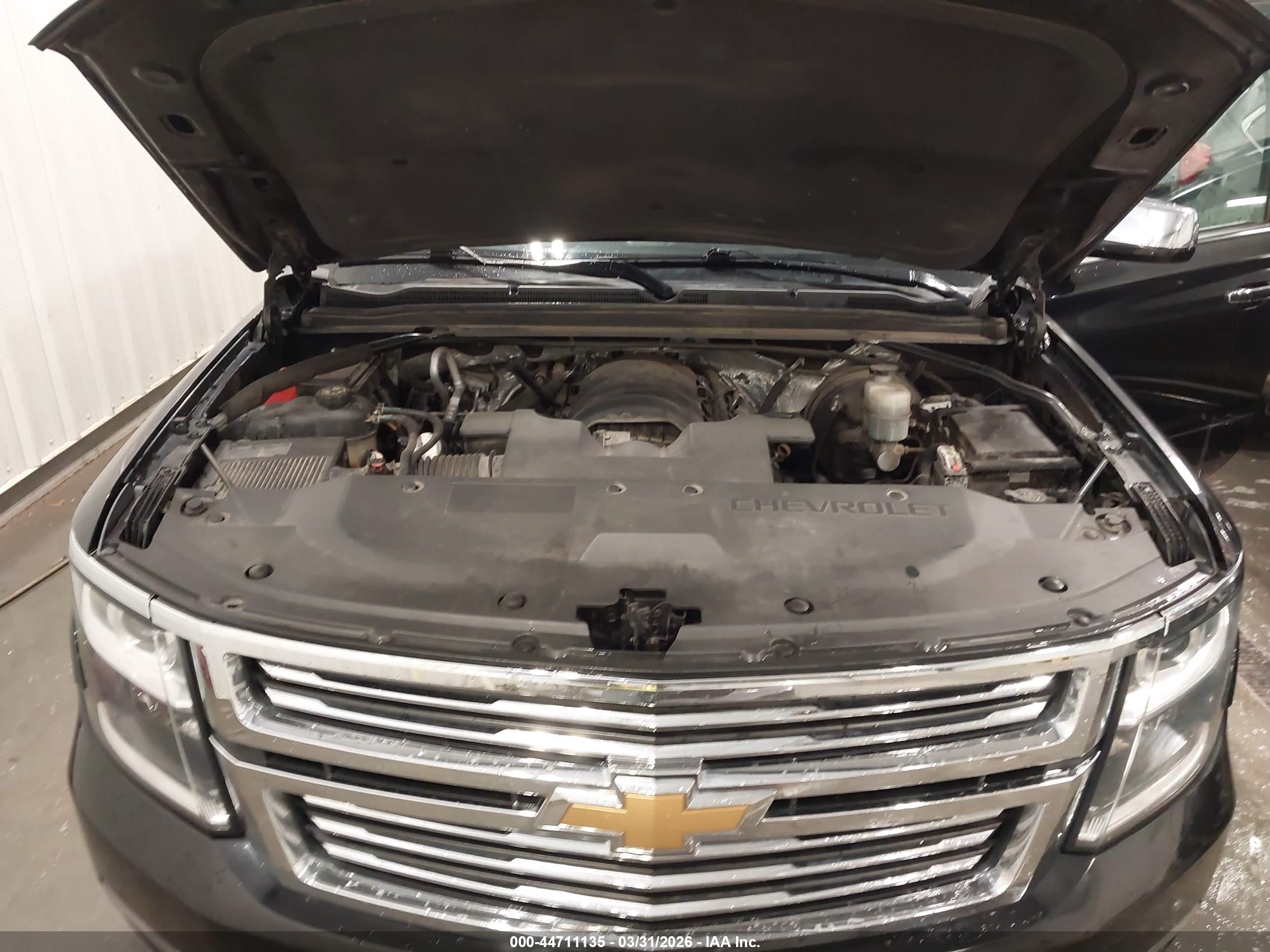 2015 Chevrolet Tahoe Ltz Black vin: 1GNSKCKC8FR111113