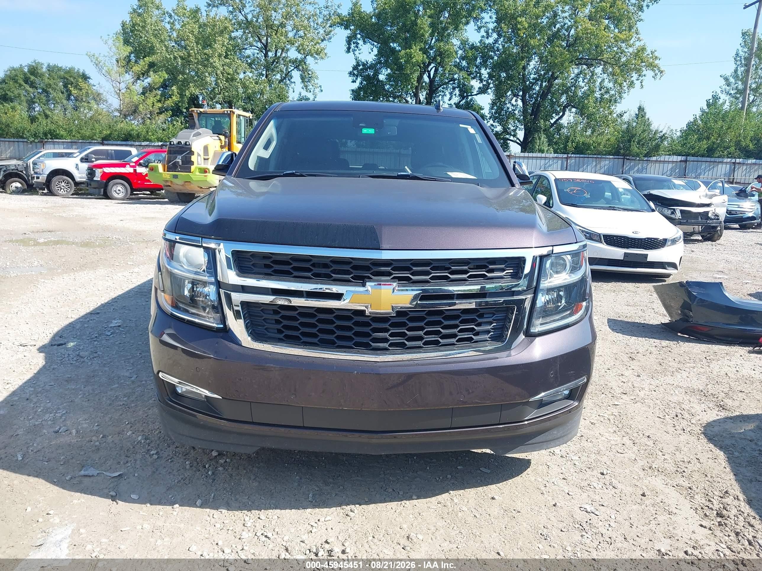 2015 Chevrolet Tahoe Ltz Purple vin: 1GNSKCKC8FR215469