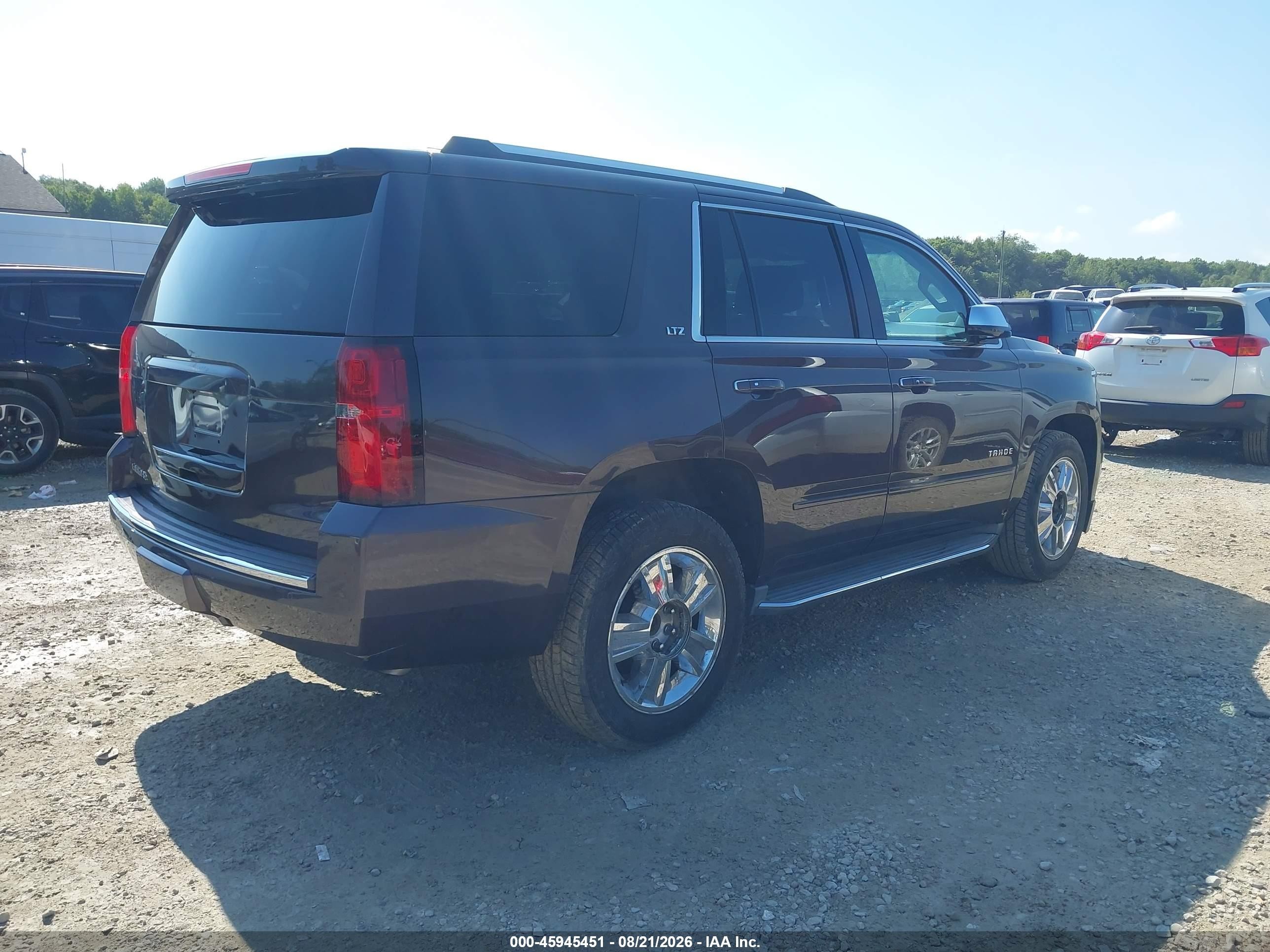 2015 Chevrolet Tahoe Ltz Purple vin: 1GNSKCKC8FR215469