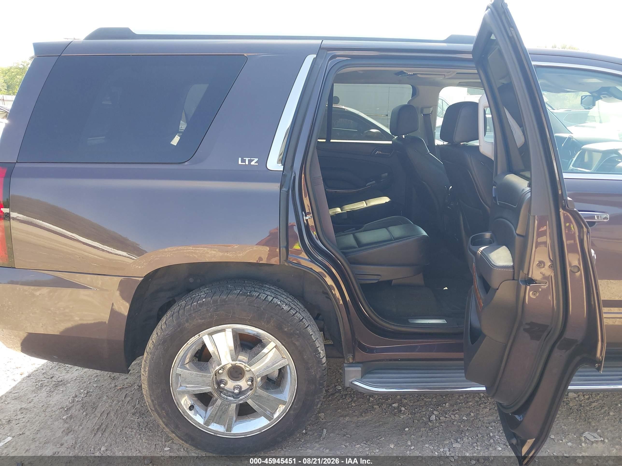 2015 Chevrolet Tahoe Ltz Purple vin: 1GNSKCKC8FR215469
