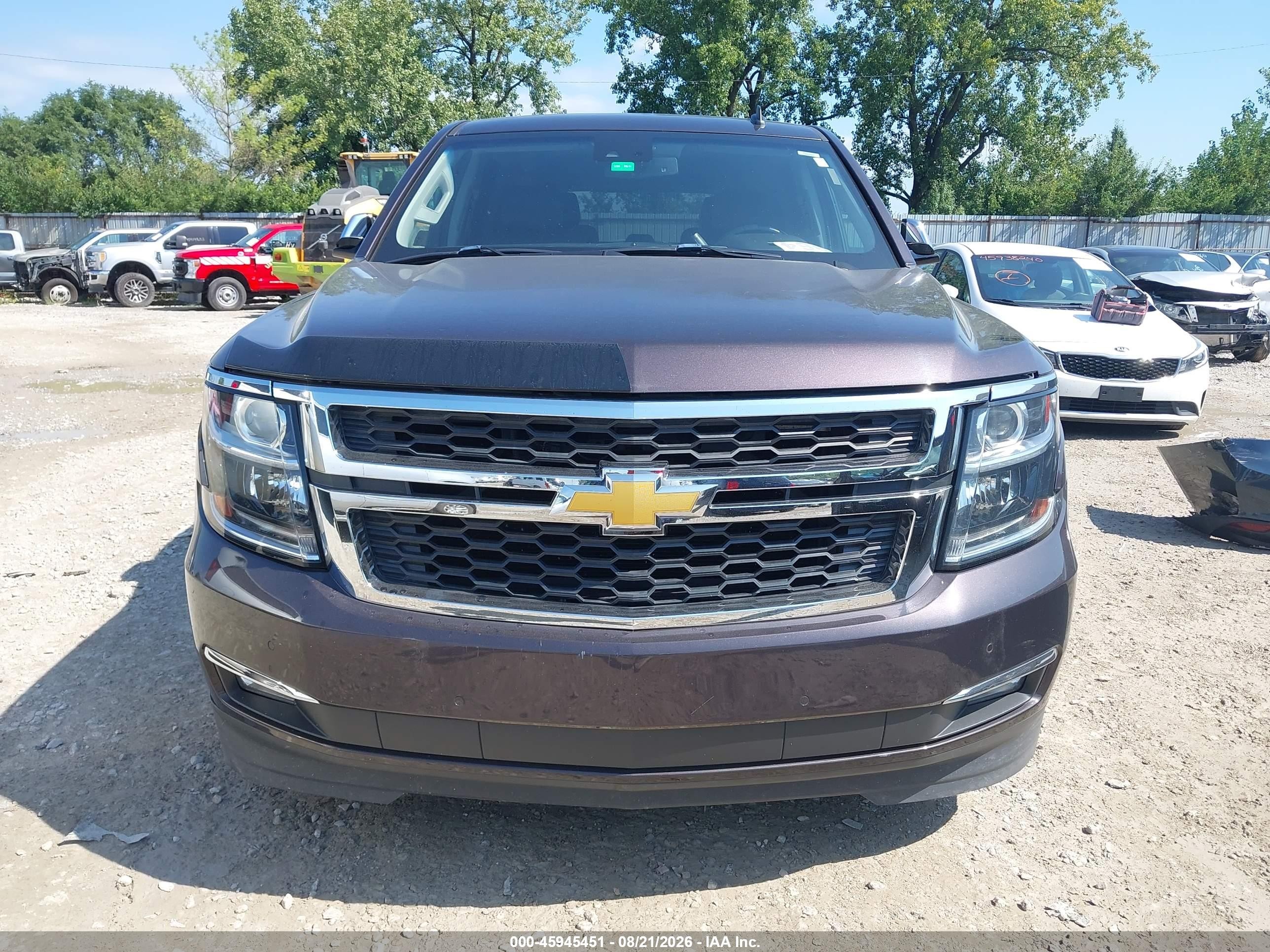 2015 Chevrolet Tahoe Ltz Purple vin: 1GNSKCKC8FR215469