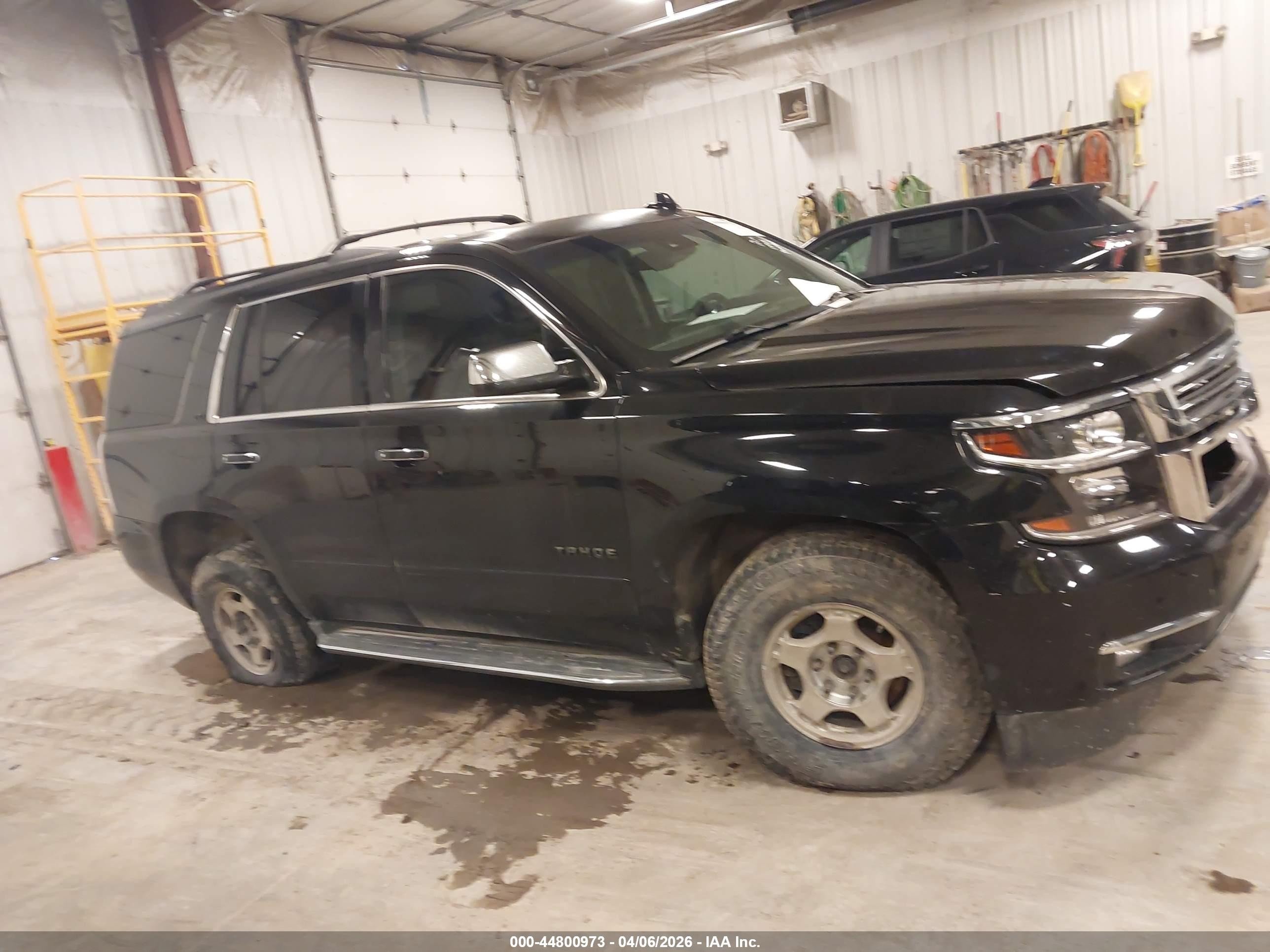 2015 Chevrolet Tahoe Ltz Черный vin: 1GNSKCKC8FR514993