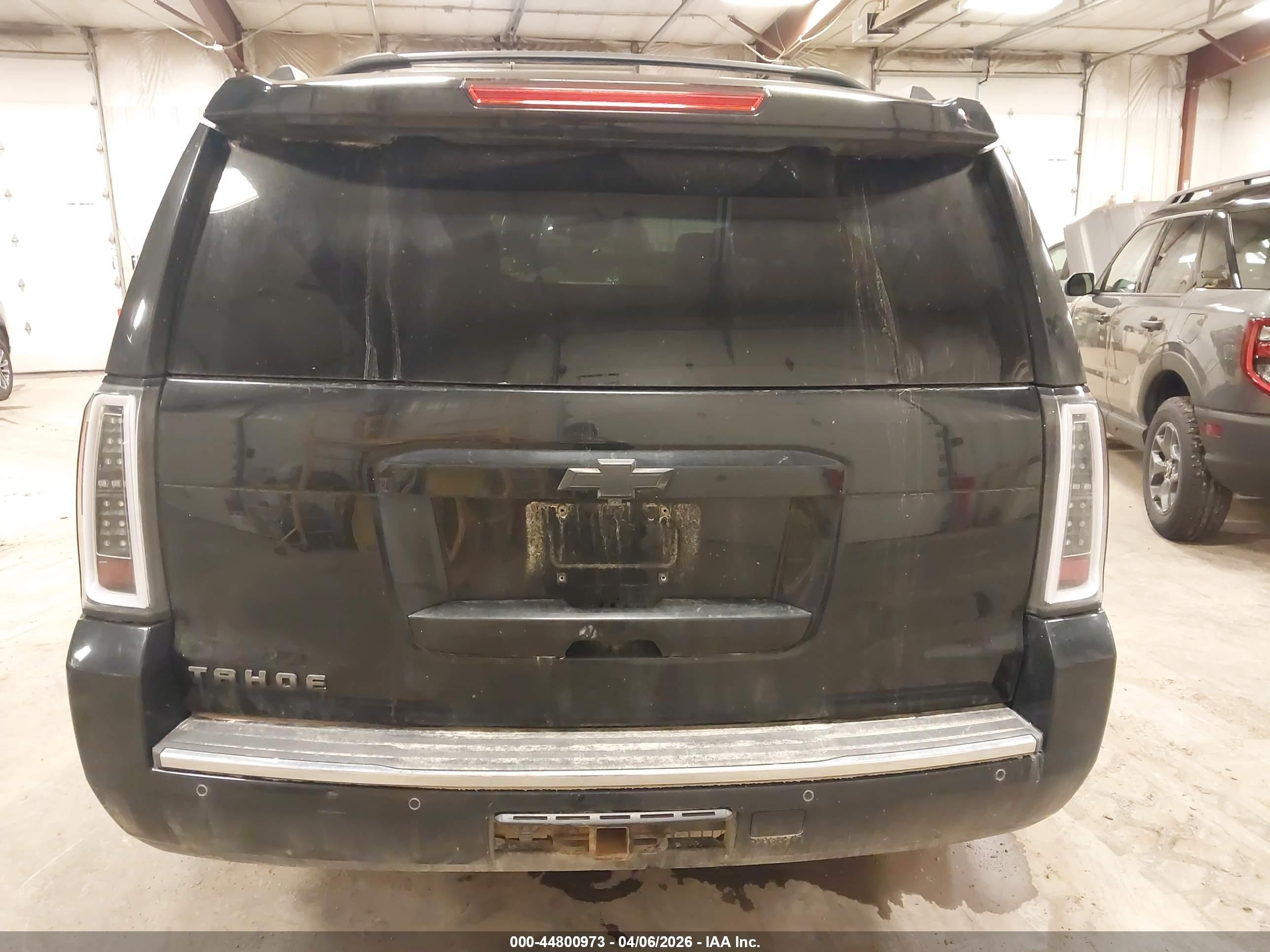 2015 Chevrolet Tahoe Ltz Черный vin: 1GNSKCKC8FR514993