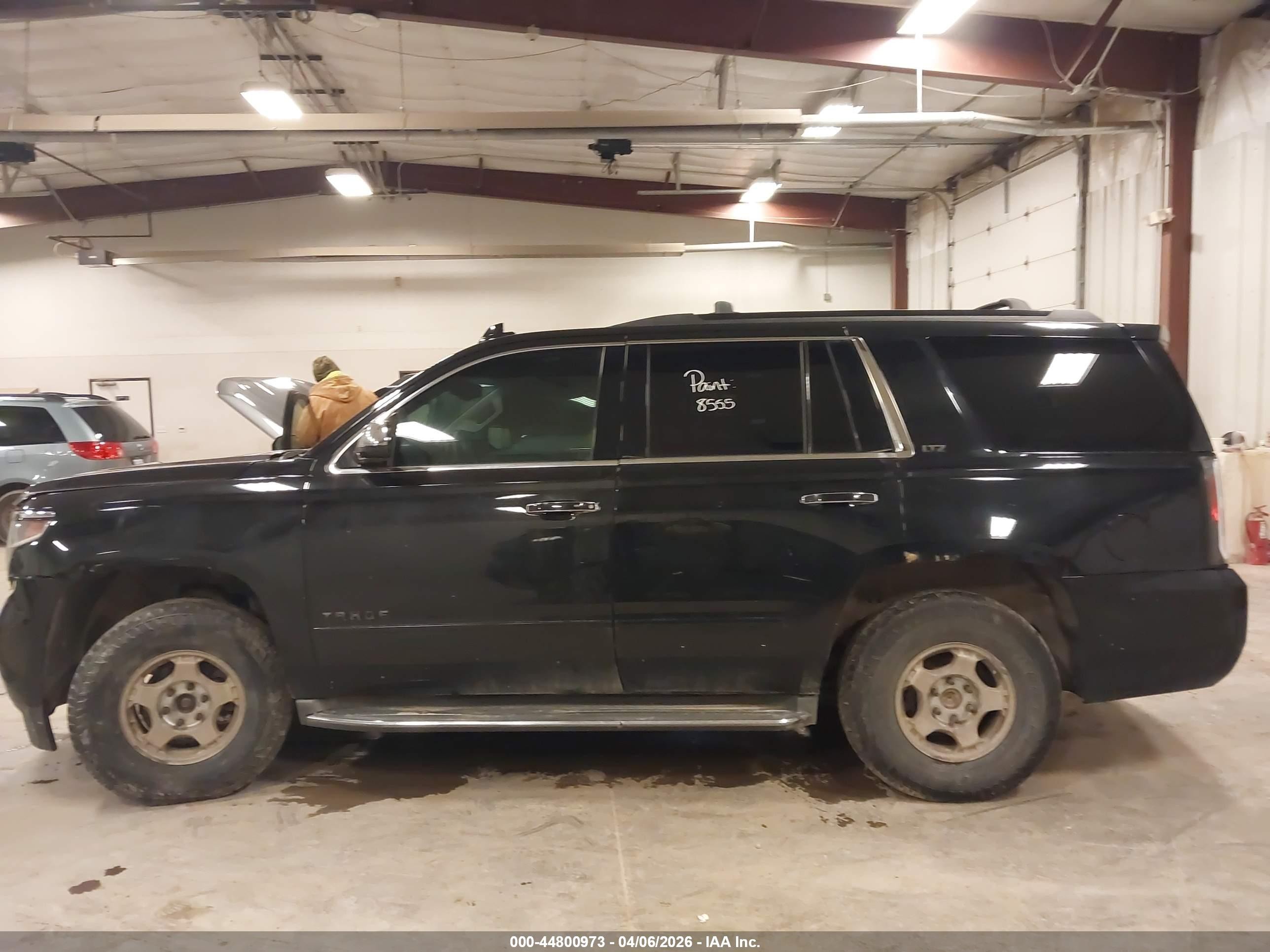 2015 Chevrolet Tahoe Ltz Черный vin: 1GNSKCKC8FR514993