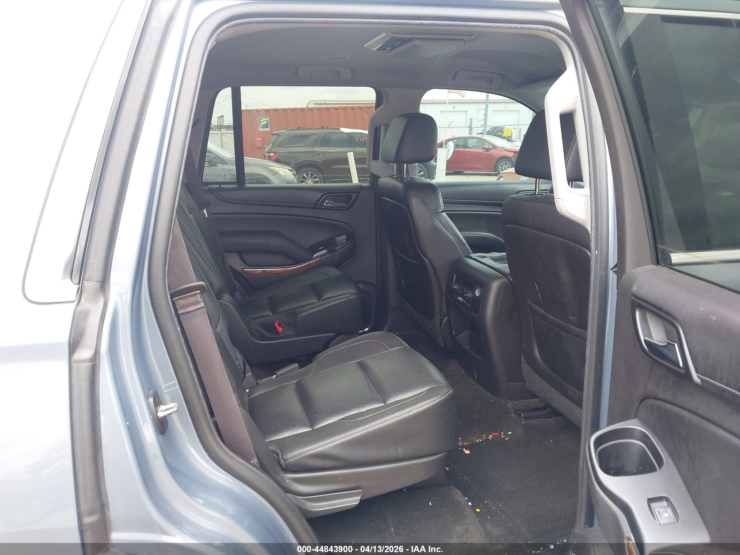 2015 Chevrolet Tahoe Ltz Light Blue vin: 1GNSKCKC9FR630008