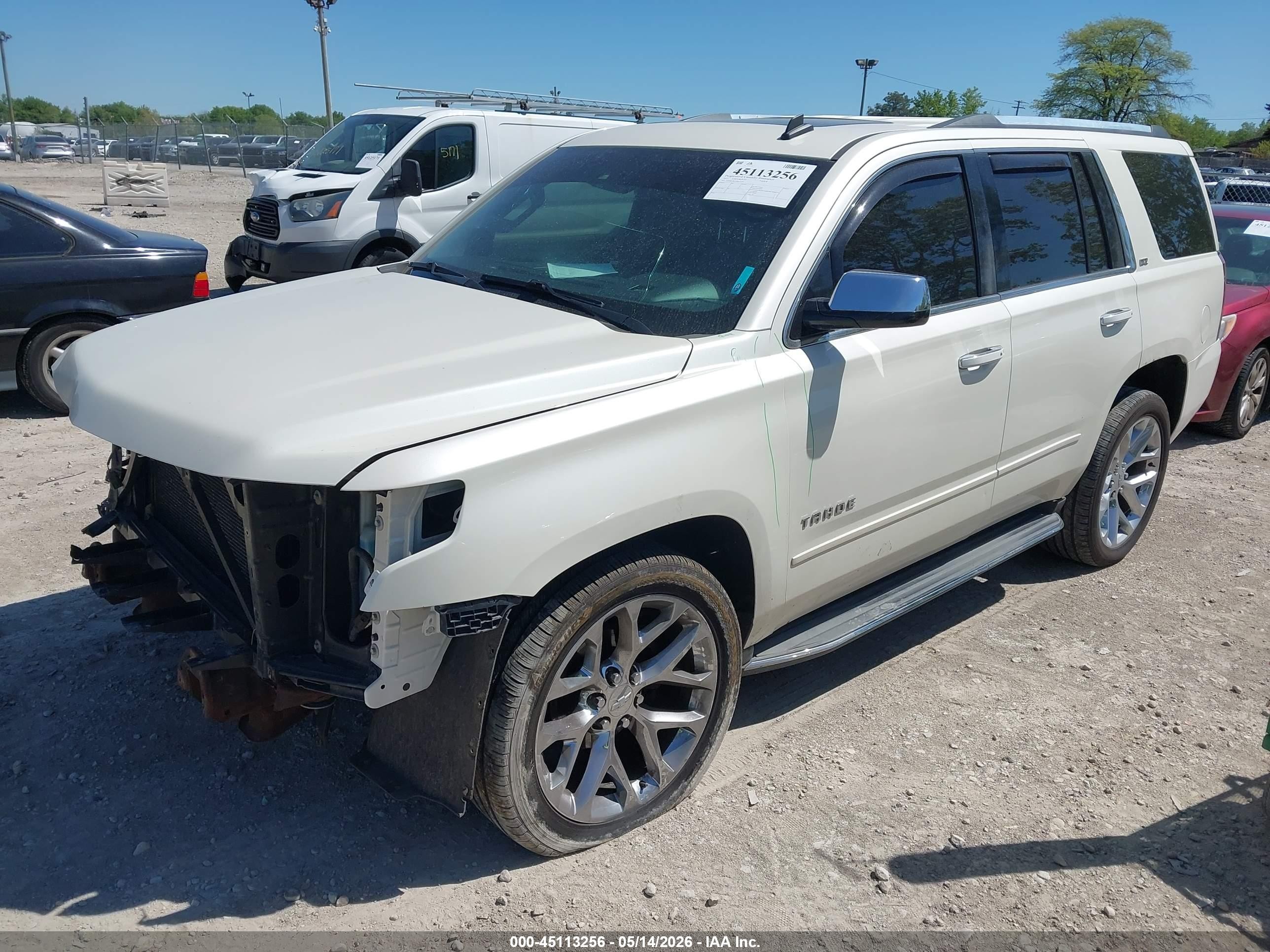 2015 Chevrolet Tahoe Ltz Brown vin: 1GNSKCKCXFR121190