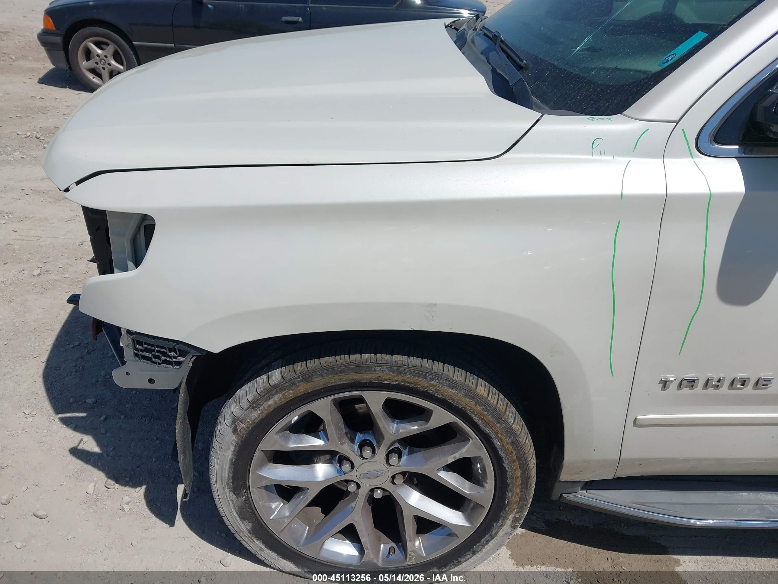 2015 Chevrolet Tahoe Ltz Brown vin: 1GNSKCKCXFR121190
