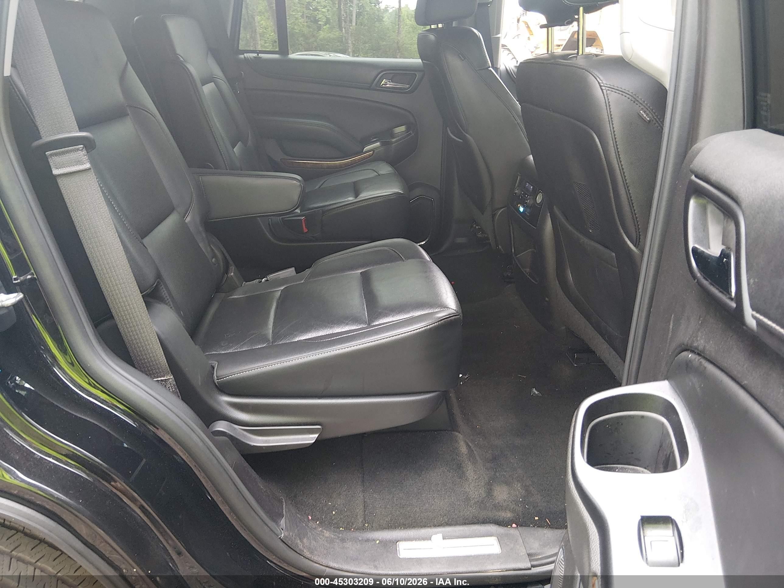 2015 Chevrolet Tahoe Ltz Черный vin: 1GNSKCKCXFR671411