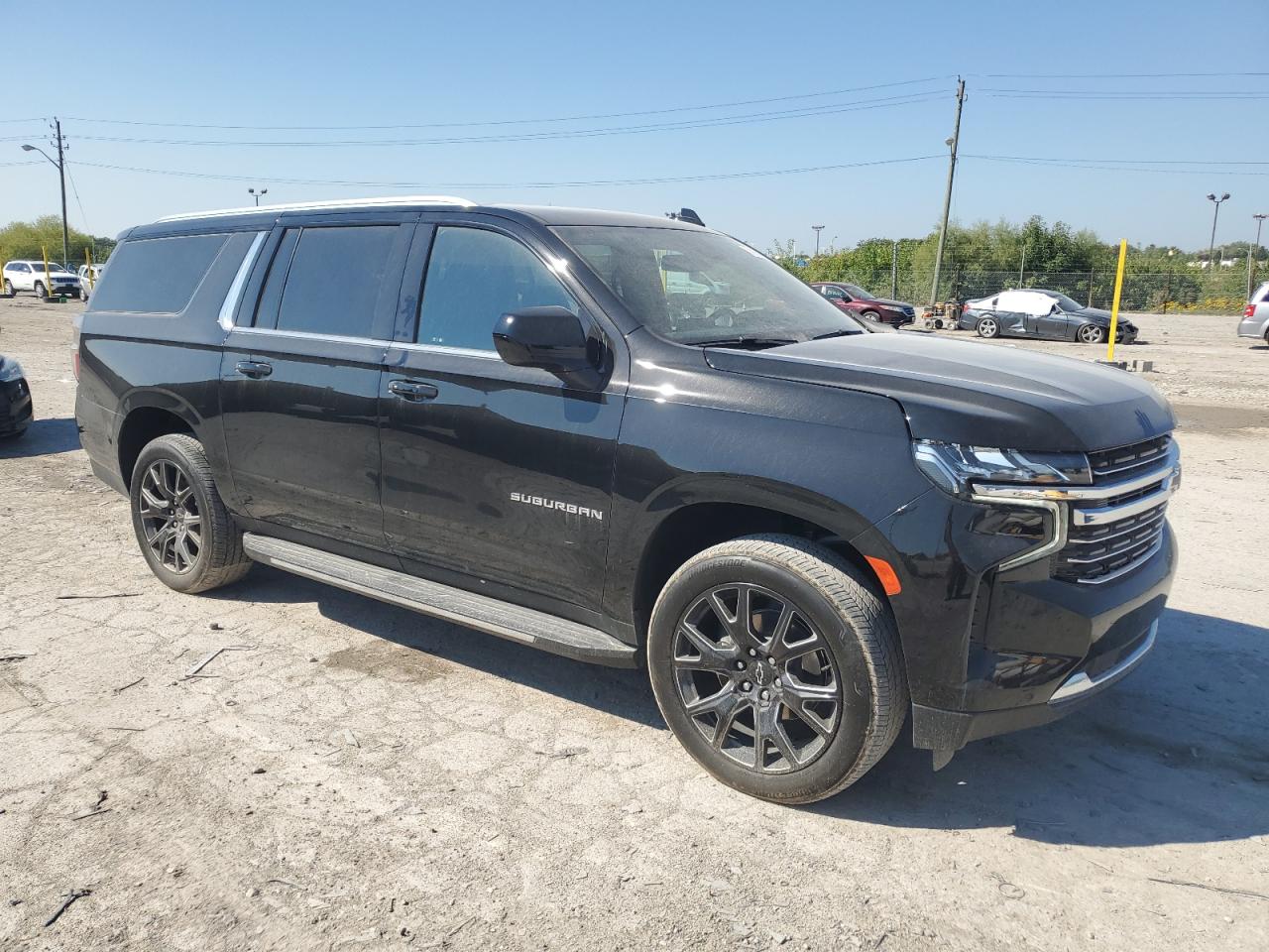 2024 Chevrolet Suburban K1500 Lt Черный vin: 1GNSKCKD0RR358123