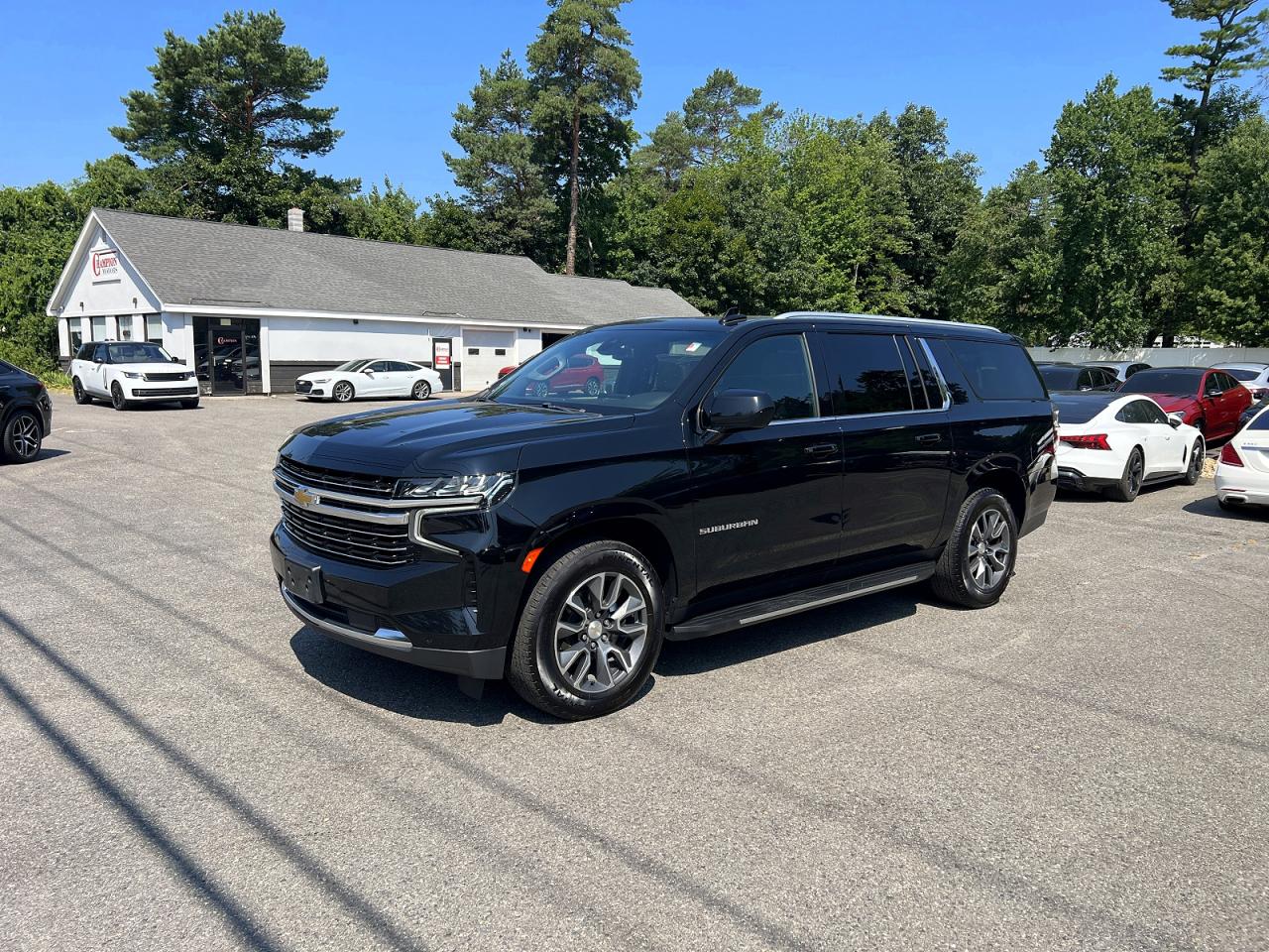 2022 Chevrolet Suburban K1500 Lt Black vin: 1GNSKCKD3NR125511