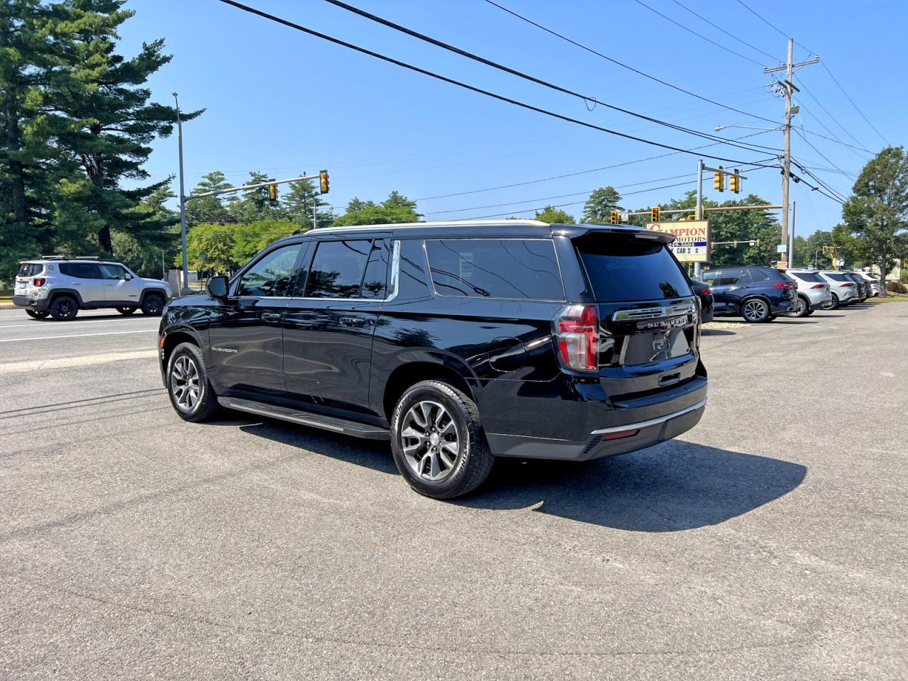 2022 Chevrolet Suburban K1500 Lt Black vin: 1GNSKCKD3NR125511